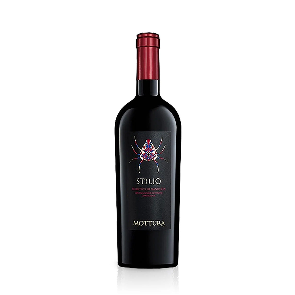 Mottura Stilio Primitivo di Manduria 2023 12 Flaschen Rotwein 0,75L 14,5% vol