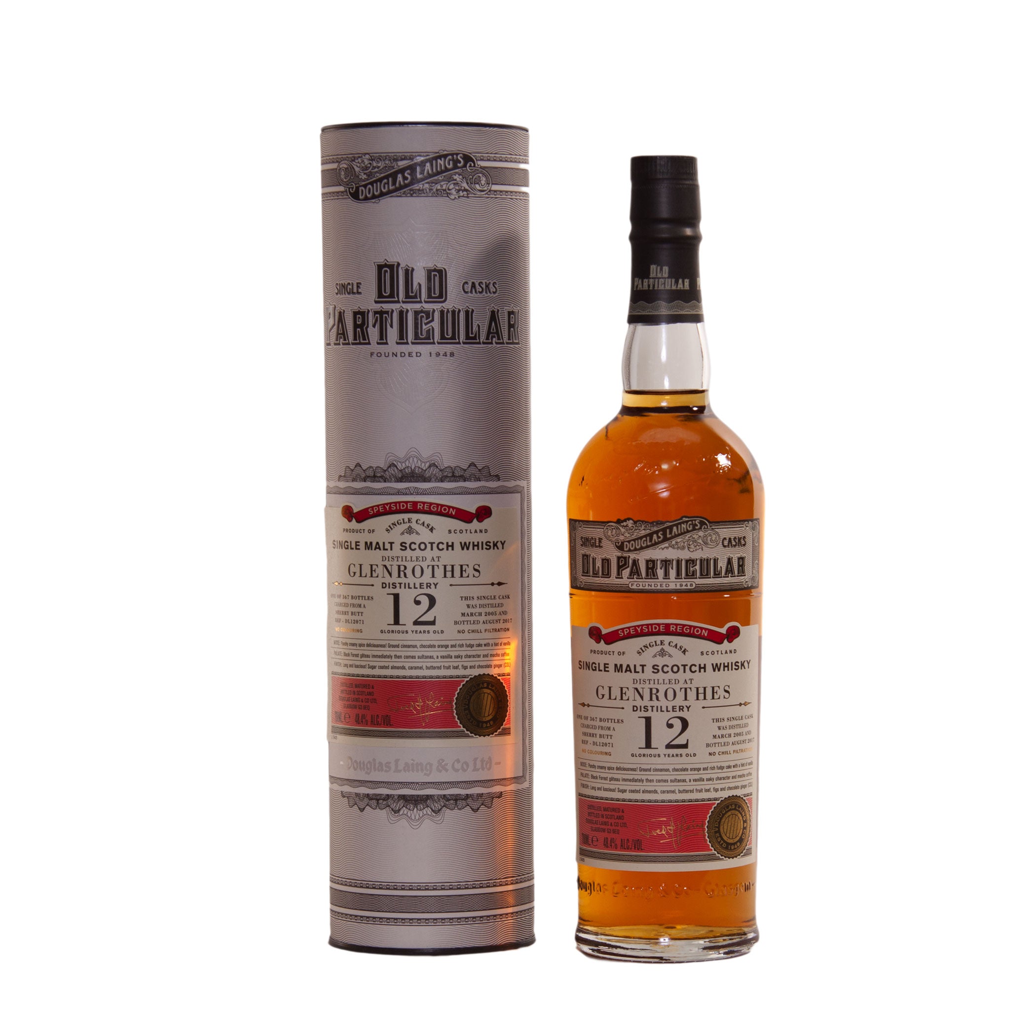 Glenrothes 12 Jahre OLD PARTICULAR #DL12071
