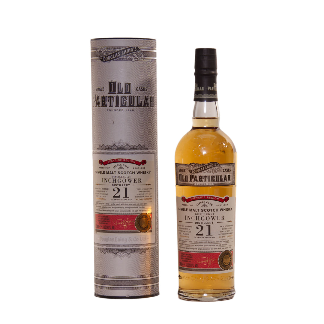 Inchgower 21 Jahre OLD PARTICULAR #DL12818