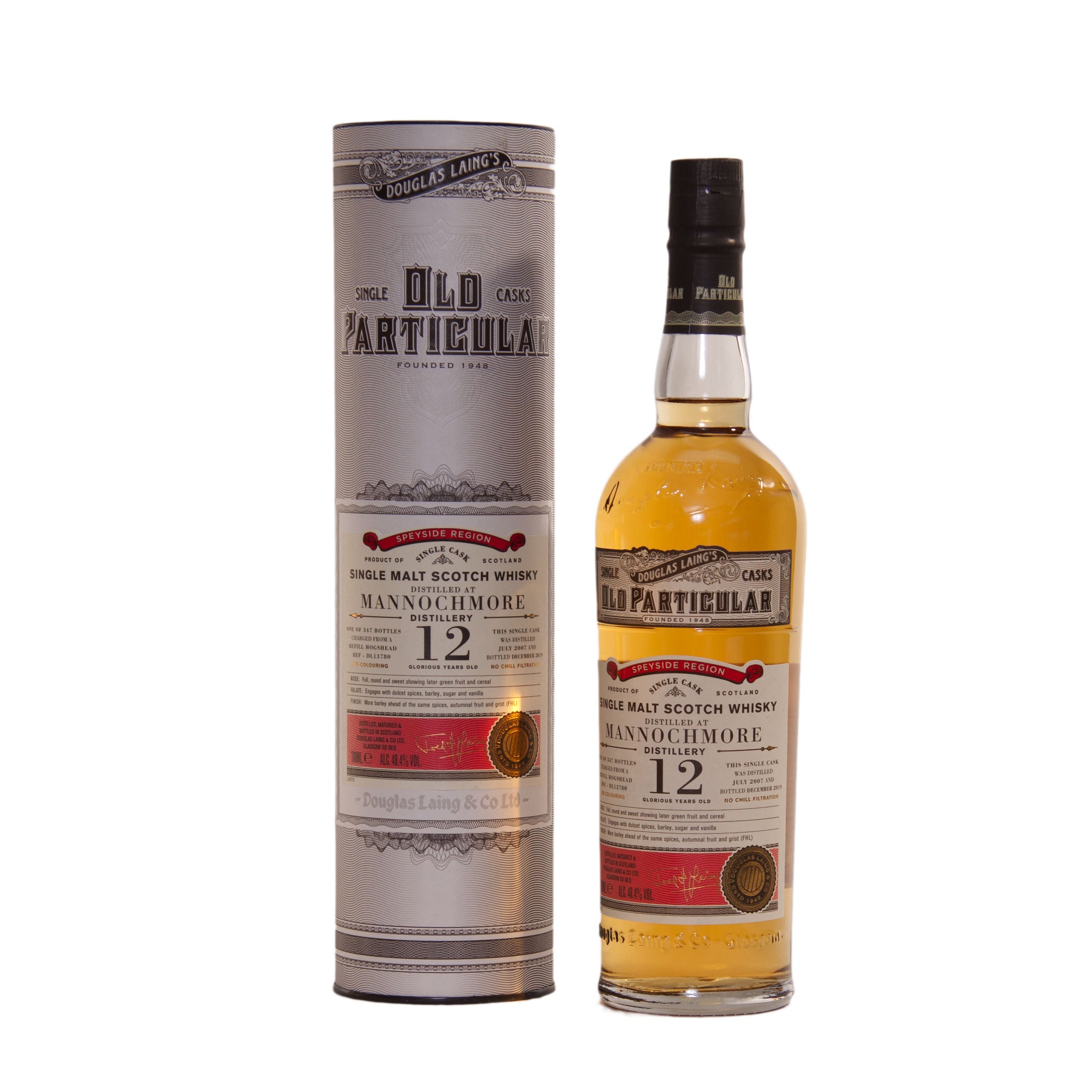 Mannochmore 12 Jahre OLD PARTICULAR #DL13780