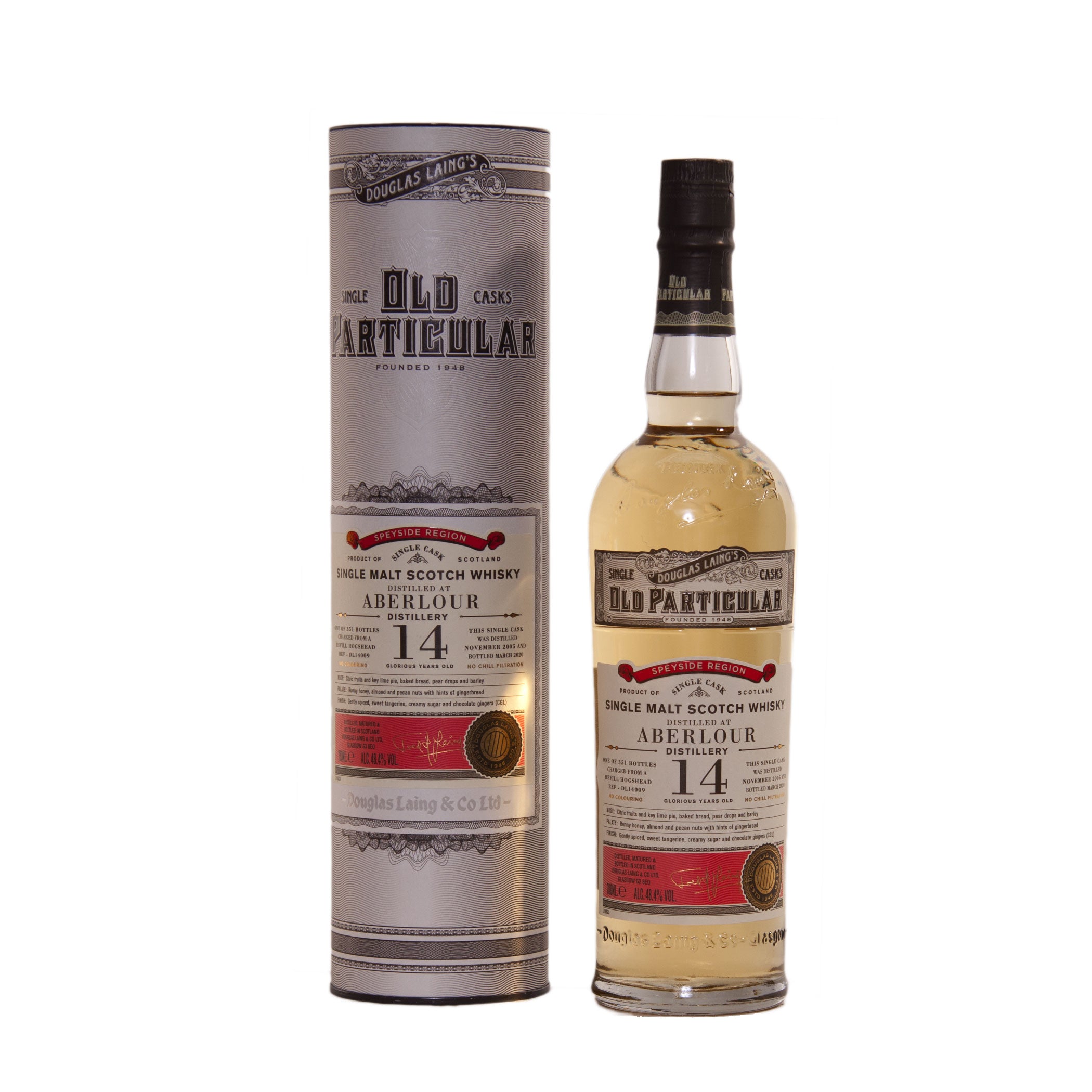 Aberlour 14 Jahre OLD PARTICULAR #DL14009