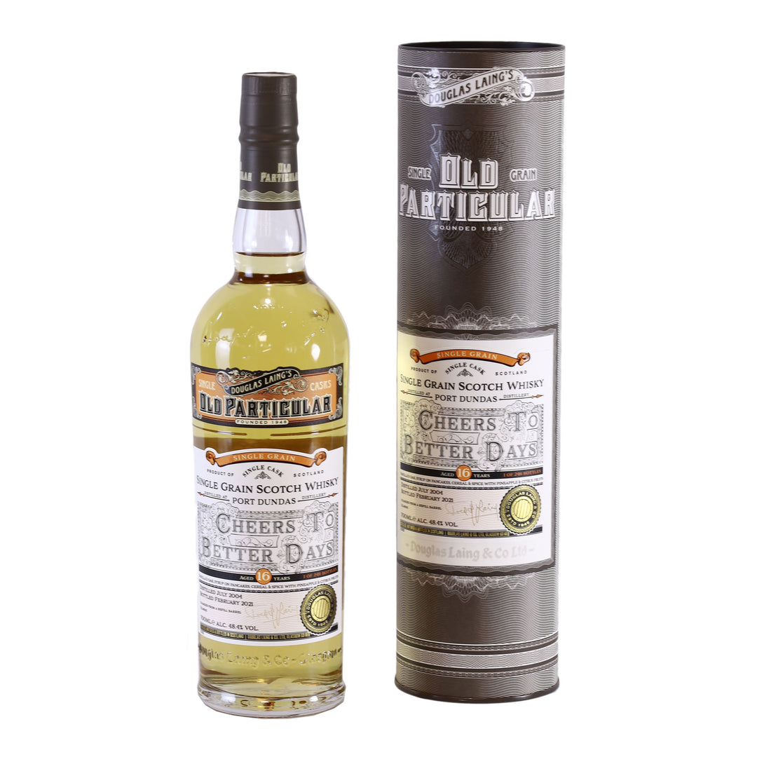 Port Dundas 16 Jahre -  Old Particular Douglas Laing - Cheers to better days