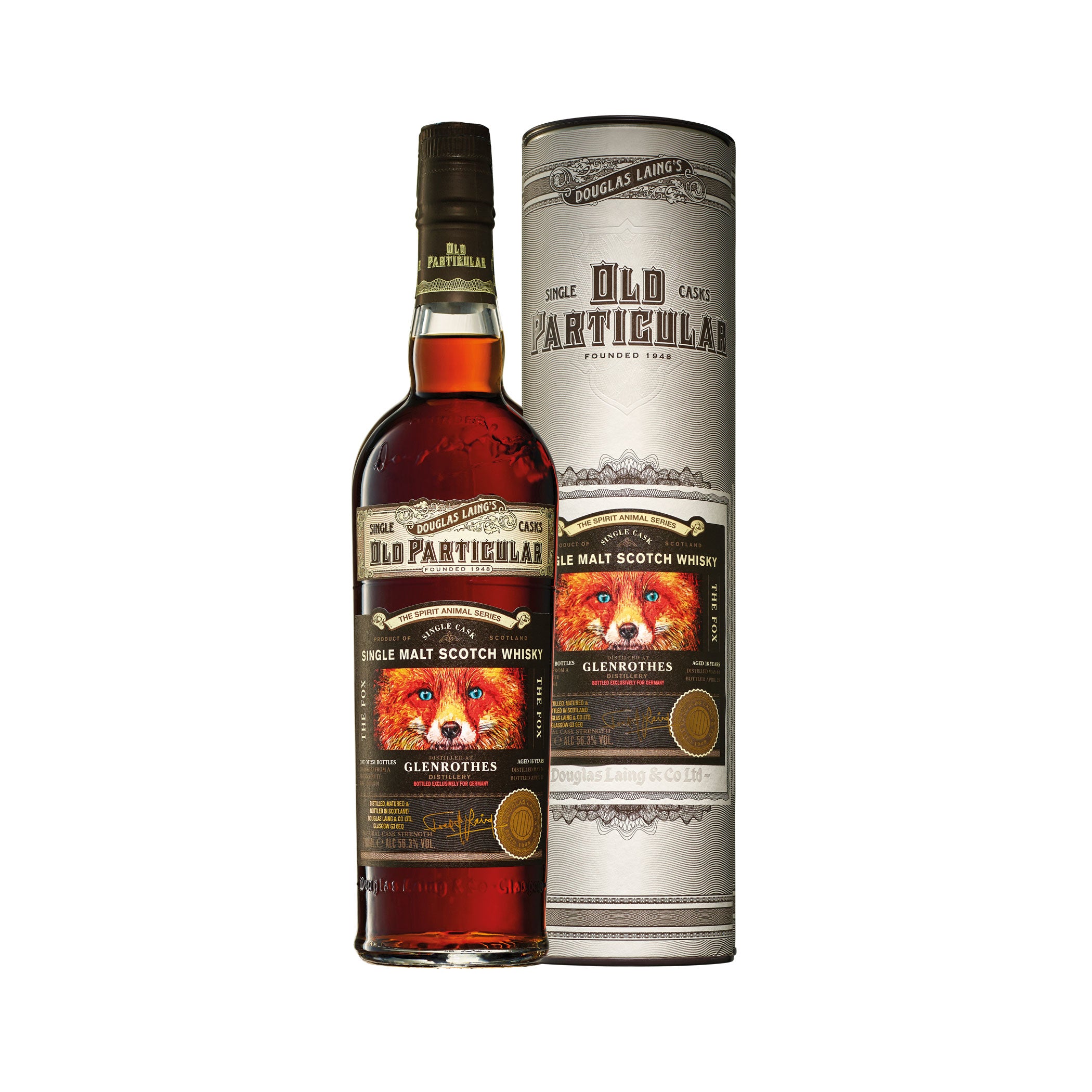 Glenrothes 16 Jahre - Old Particular Single Cask  „The Spirit Animal Series“