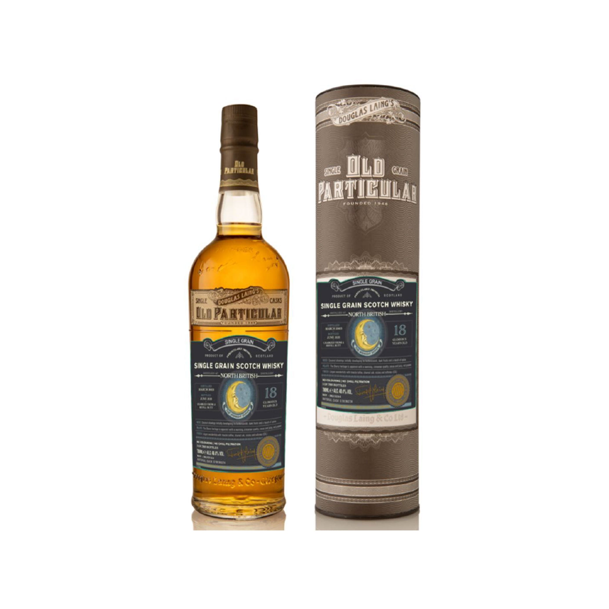 North British 18 Jahre Old Particular Single Cask 2003/2021 - Douglas Laing