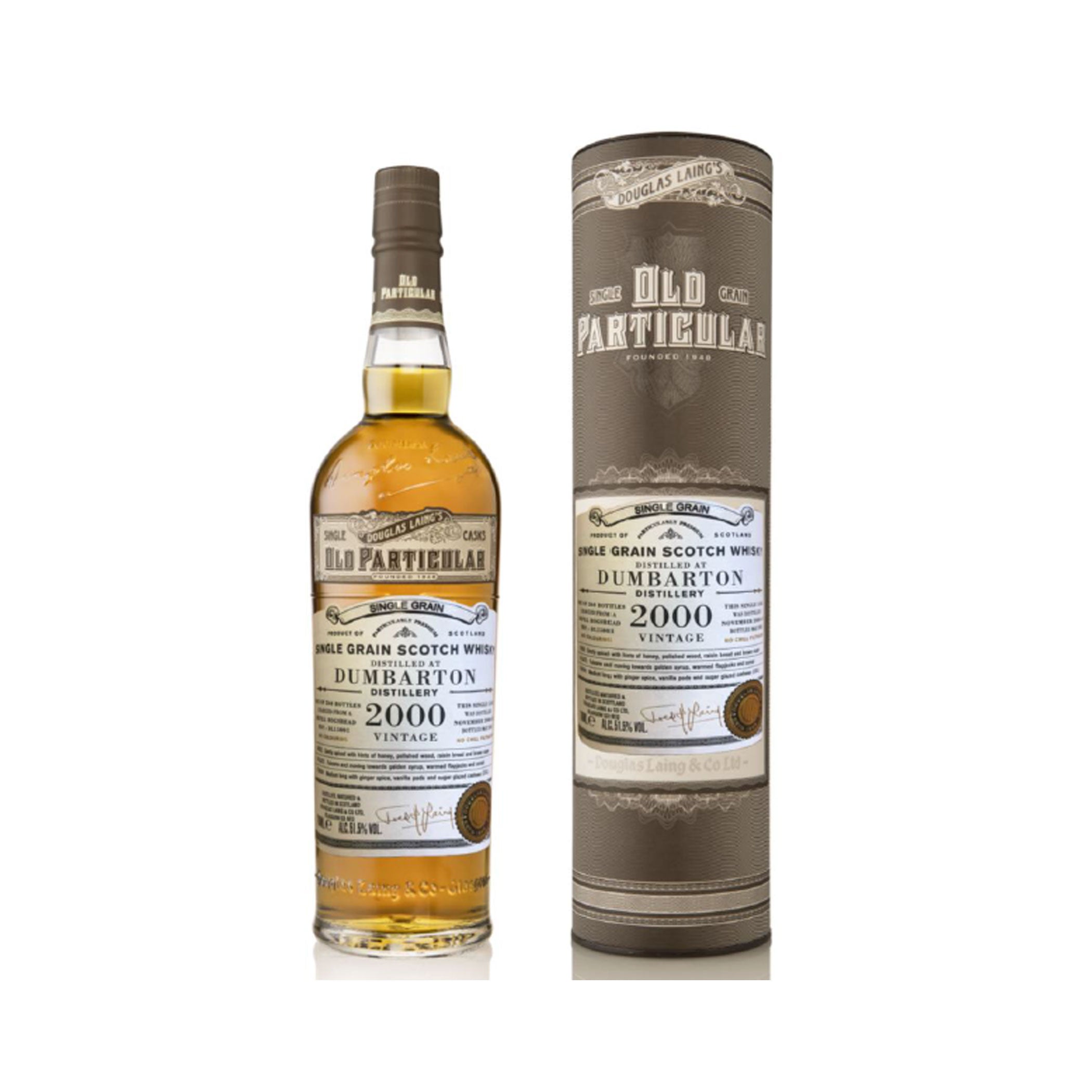Dumbarton 20 Jahre Old Particular Single Grain