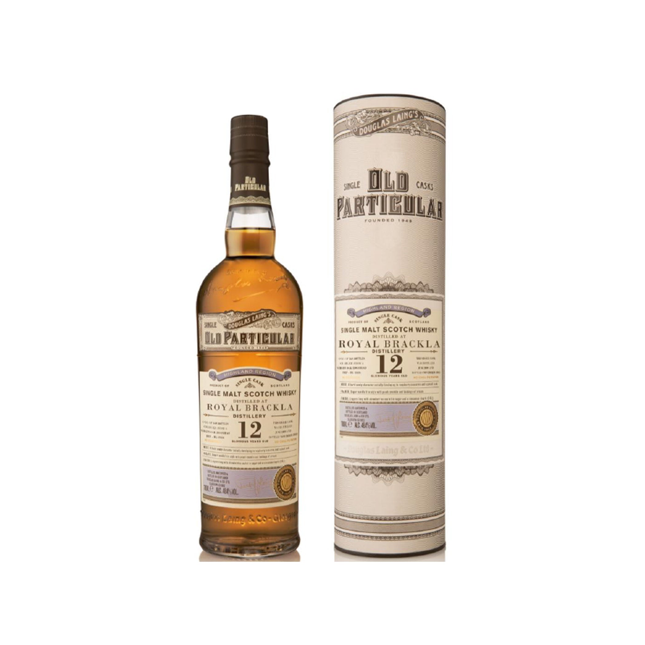 Royal Brackla 12 Jahre Old Particular Single Cask 2009/2021 - Douglas Laing