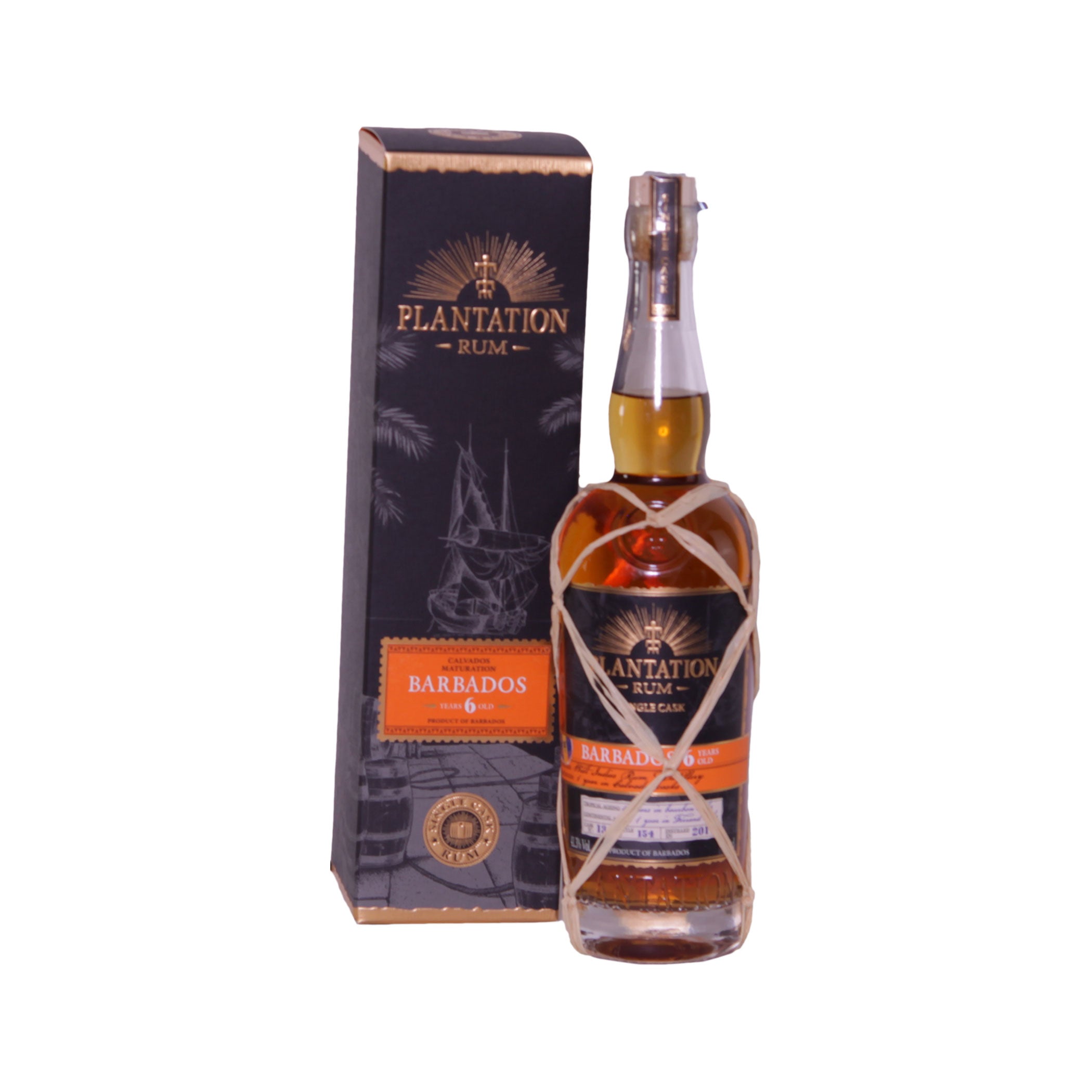 Plantation Barbados 6 Years 41.3% Single Cask Rum from Barbados