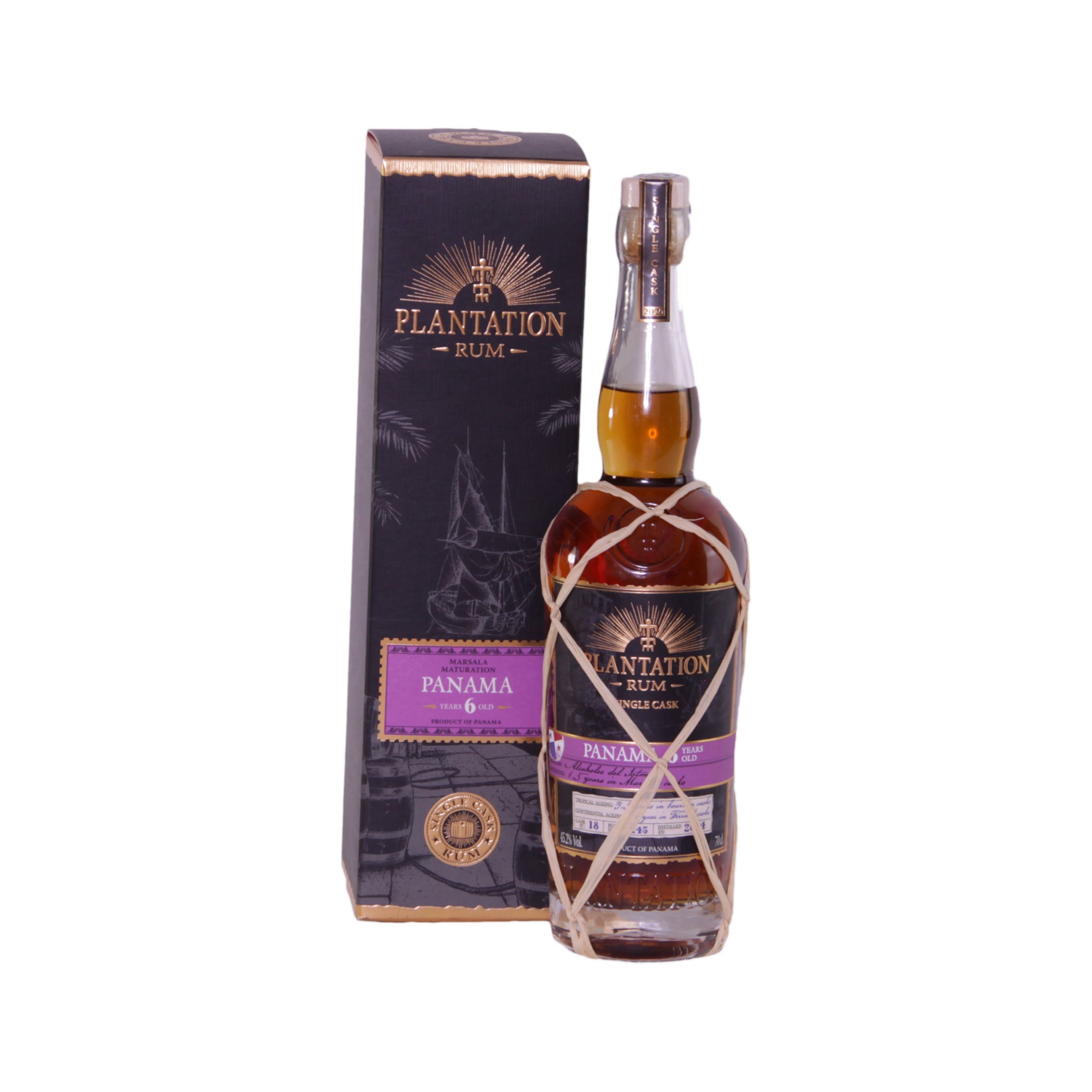 Plantation Panama 6 Jahre 45,2% Single Cask Rum aus Panama