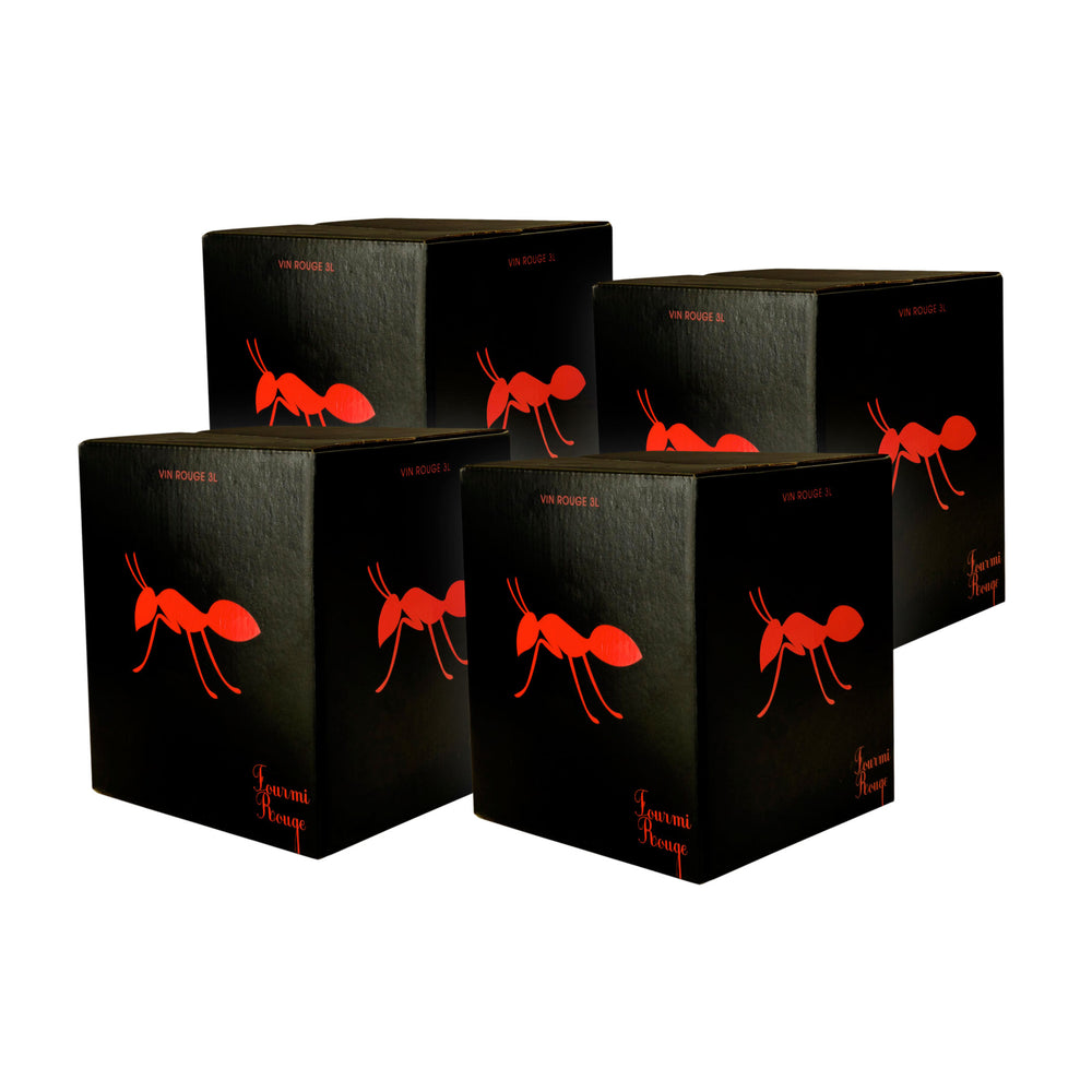2019 Fourmi Rouge dry – Côtes du Ventoux – Bag-in-Box 3L
