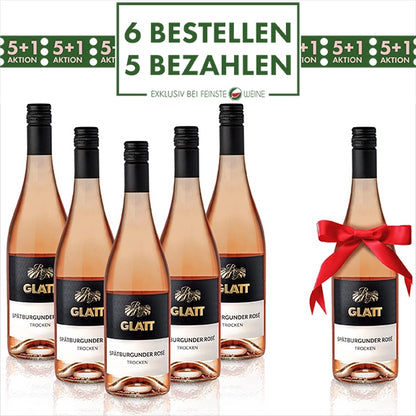 2022 Spätburgunder Roséwein trocken • GLATT • Qualitätswein vom Kaiserstuhl/Baden, Deutschland