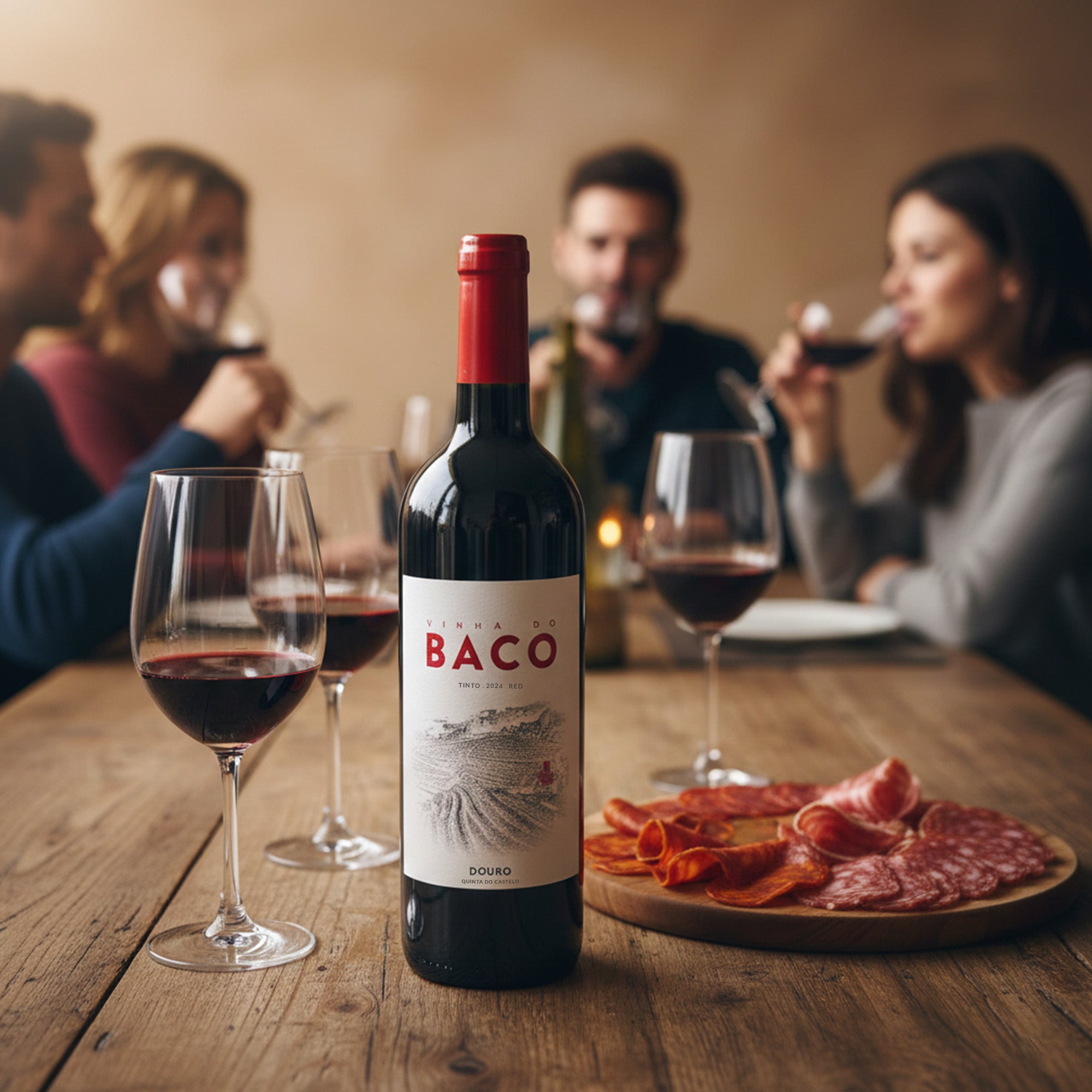 BACO Tinto Red Wine Fruity Harmonious 13% vol 0.75 L