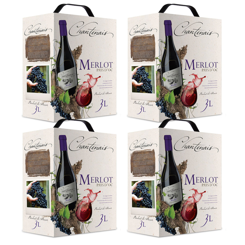 Bag-in-Box – Vin de Pays d'Oc – Merlot – 3 L