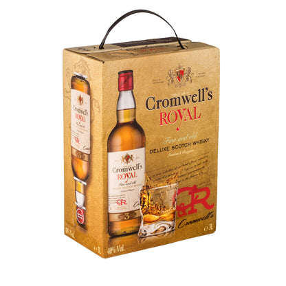 Cromwell's Royal 3 Jahre - Fine Scotch Whisky gereift in Eichenfässern 3L Bag-in-Box