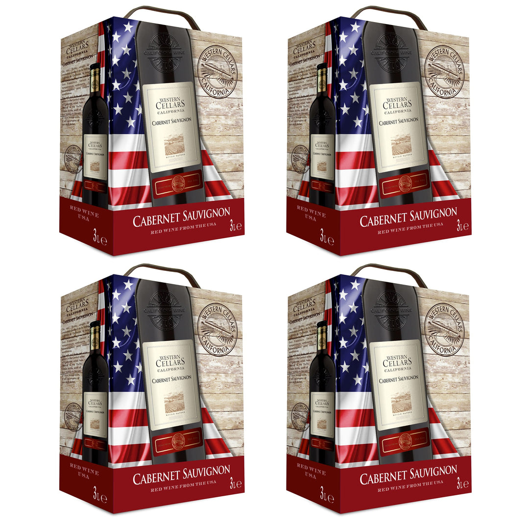 Cabernet Sauvignon Rotwein trocken Bag-in-Box - Western Cellars - Kalifornien, USA