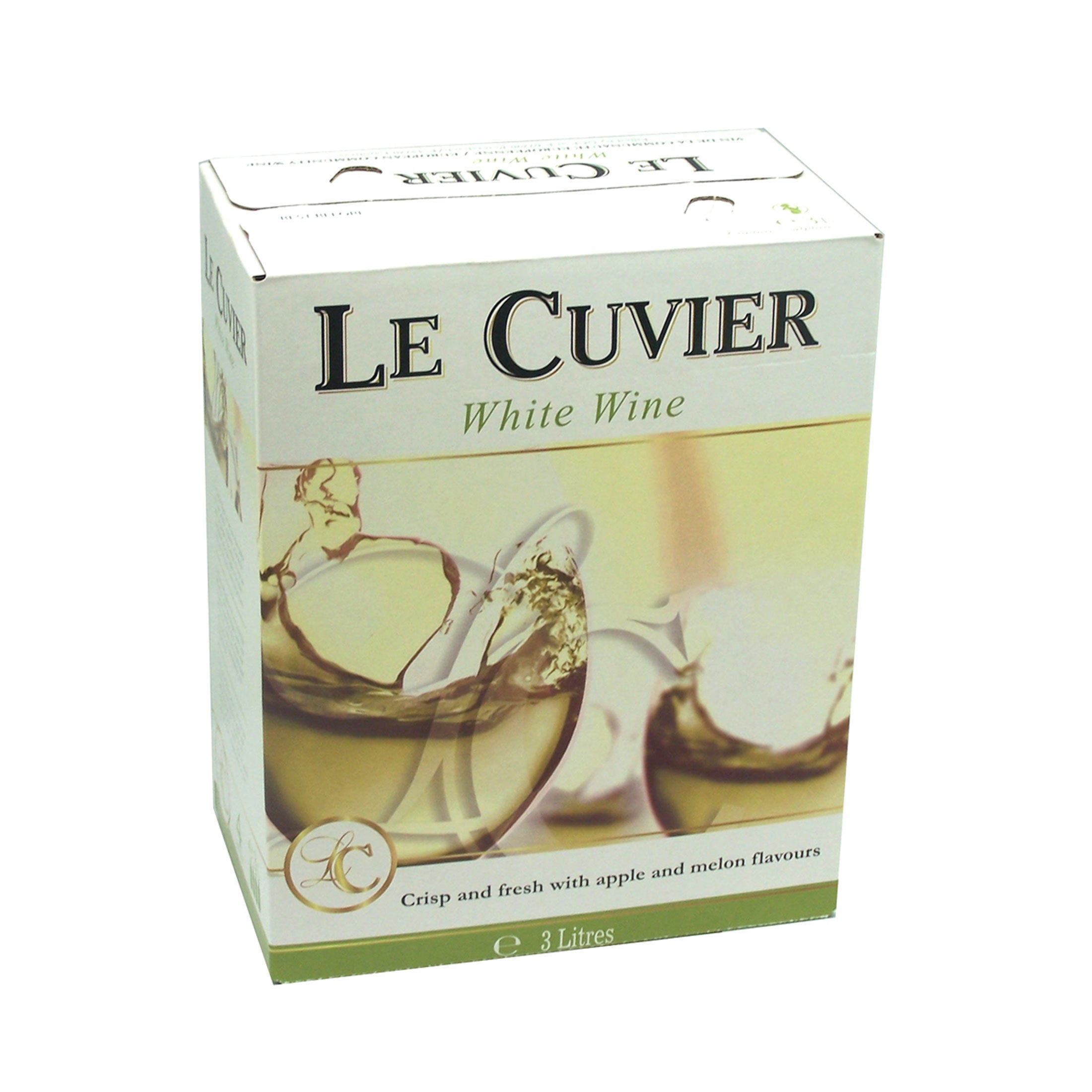 Bag-in-Box - Le Cuvier Weißwein lieblich - Vin de la Communité Européenne - Spanien/Frankreich/Italien 3 L.