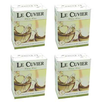 Bag-in-Box - Le Cuvier Weißwein lieblich - Vin de la Communité Européenne - Spanien/Frankreich/Italien 3 L.