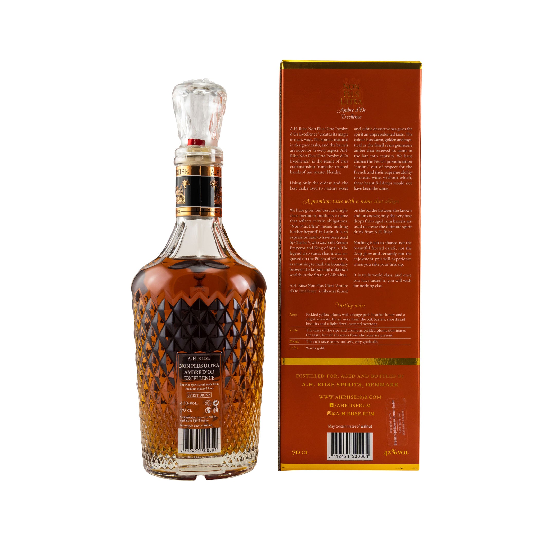A.H. Riise Non Plus Ultra Ambre d'Or Excellence