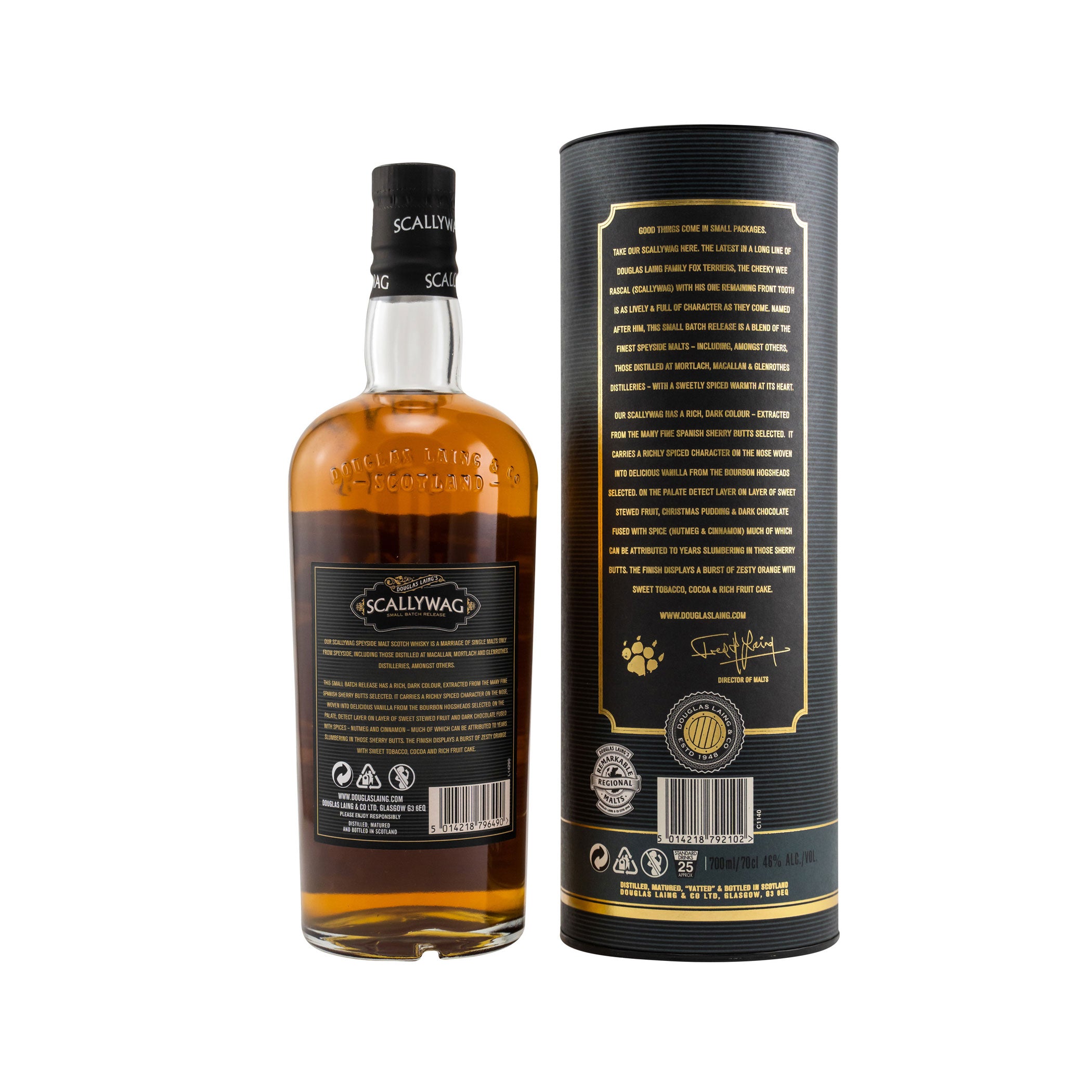 Scallywag 12 Years Old CS 53,6 %  Speyside Blended Malt
