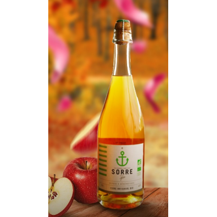 Sorre Cidre Bio Brut 0,75L 4,5% vol.