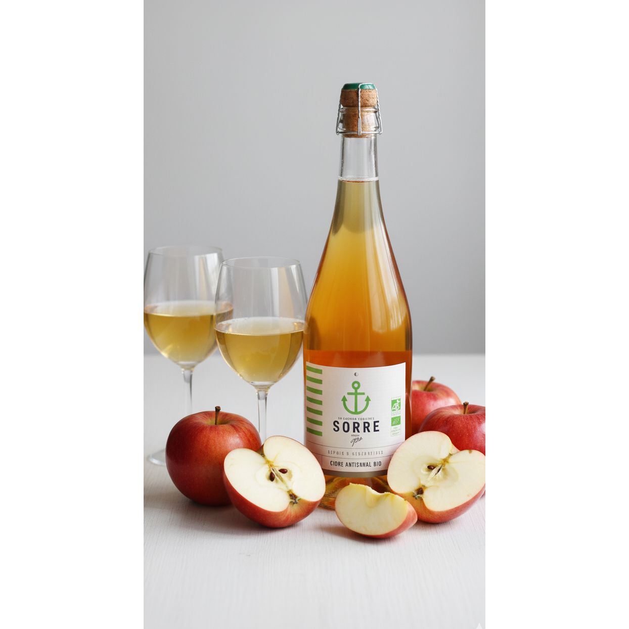 Sorre Organic Brut Cider 0.75L 4.5% vol.