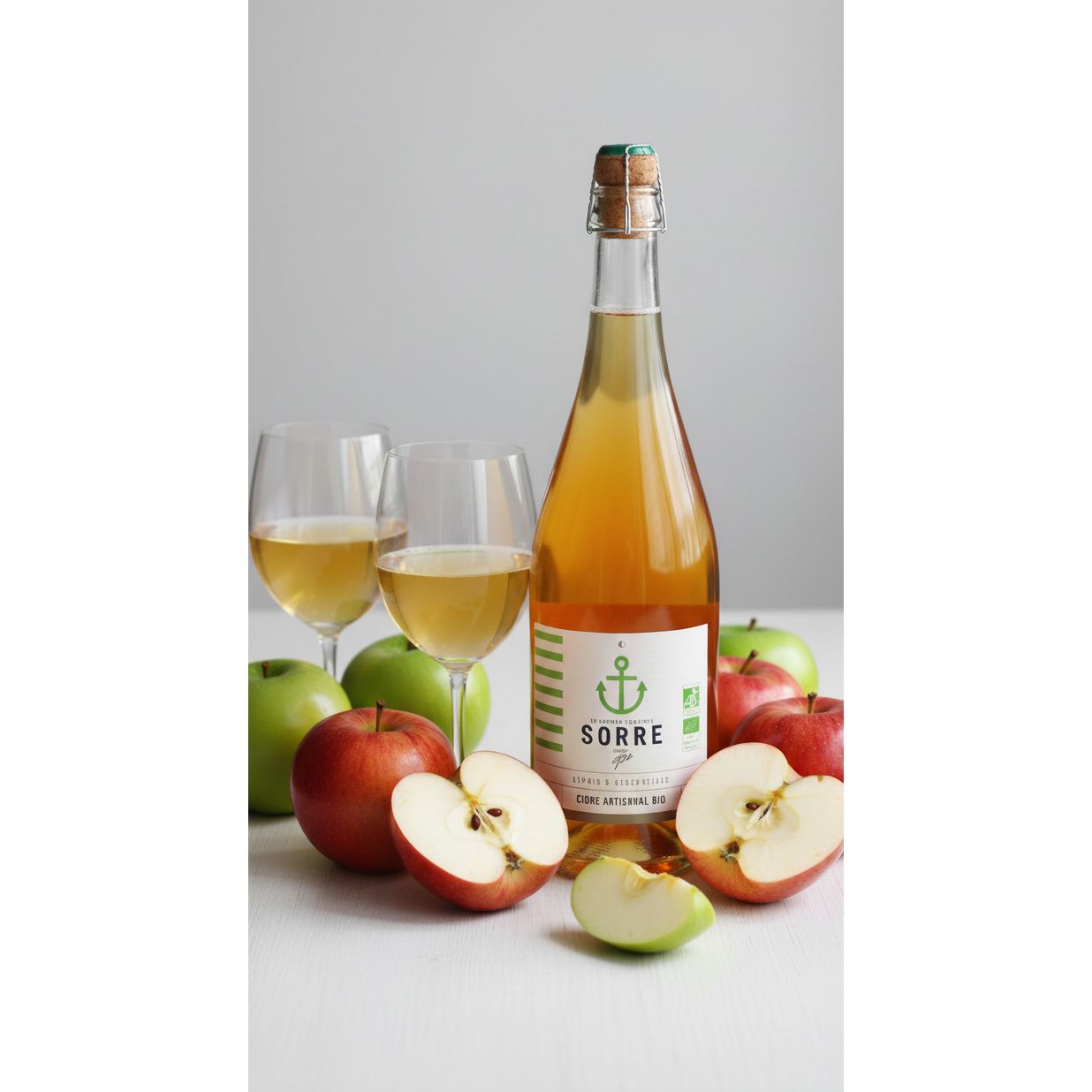 Sorre Organic Brut Cider 0.75L 4.5% vol.