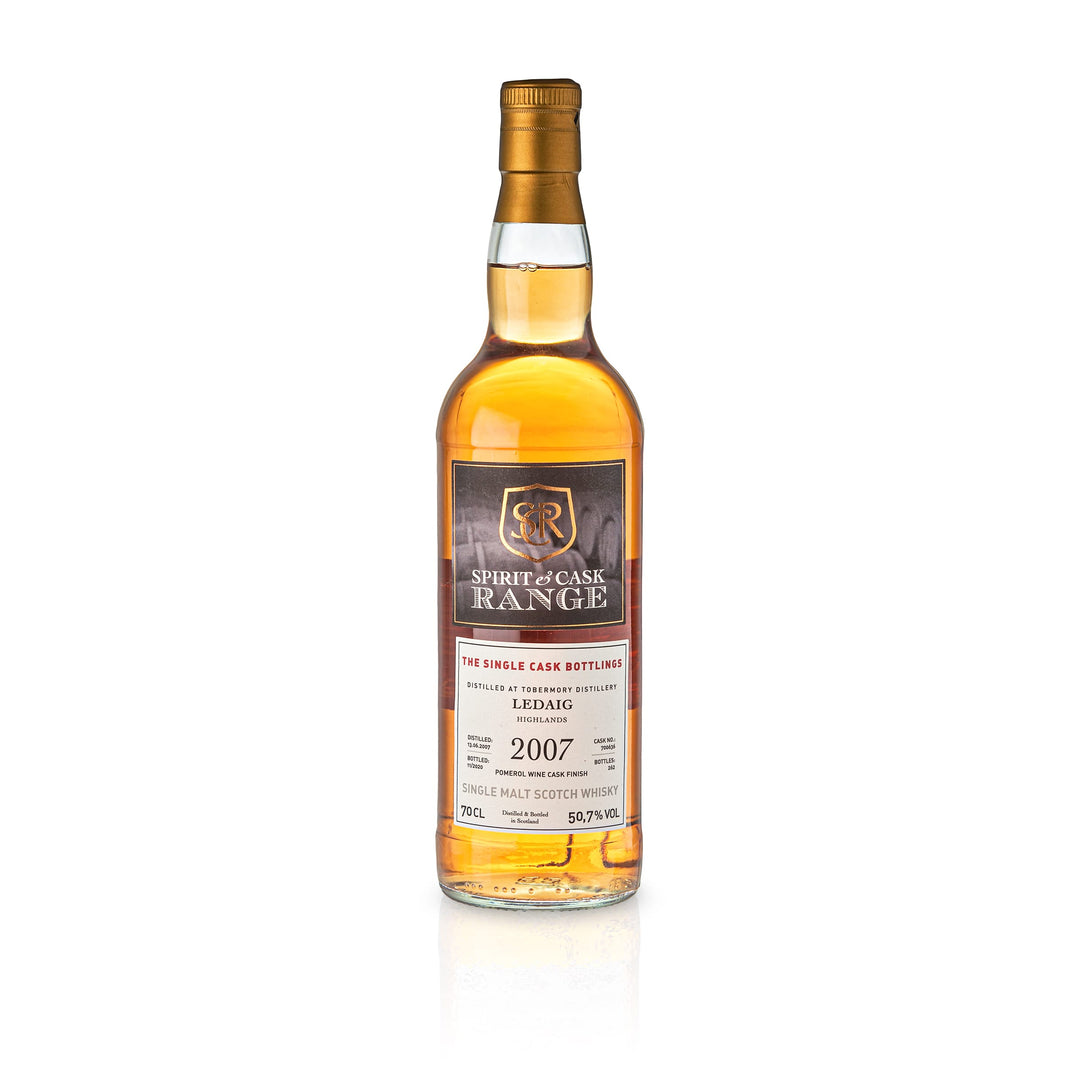 1 Flasche S&C Range Ledaig 2007/2020 50,7% Pomerol Wine Cask Finish #700636 0,7l Front