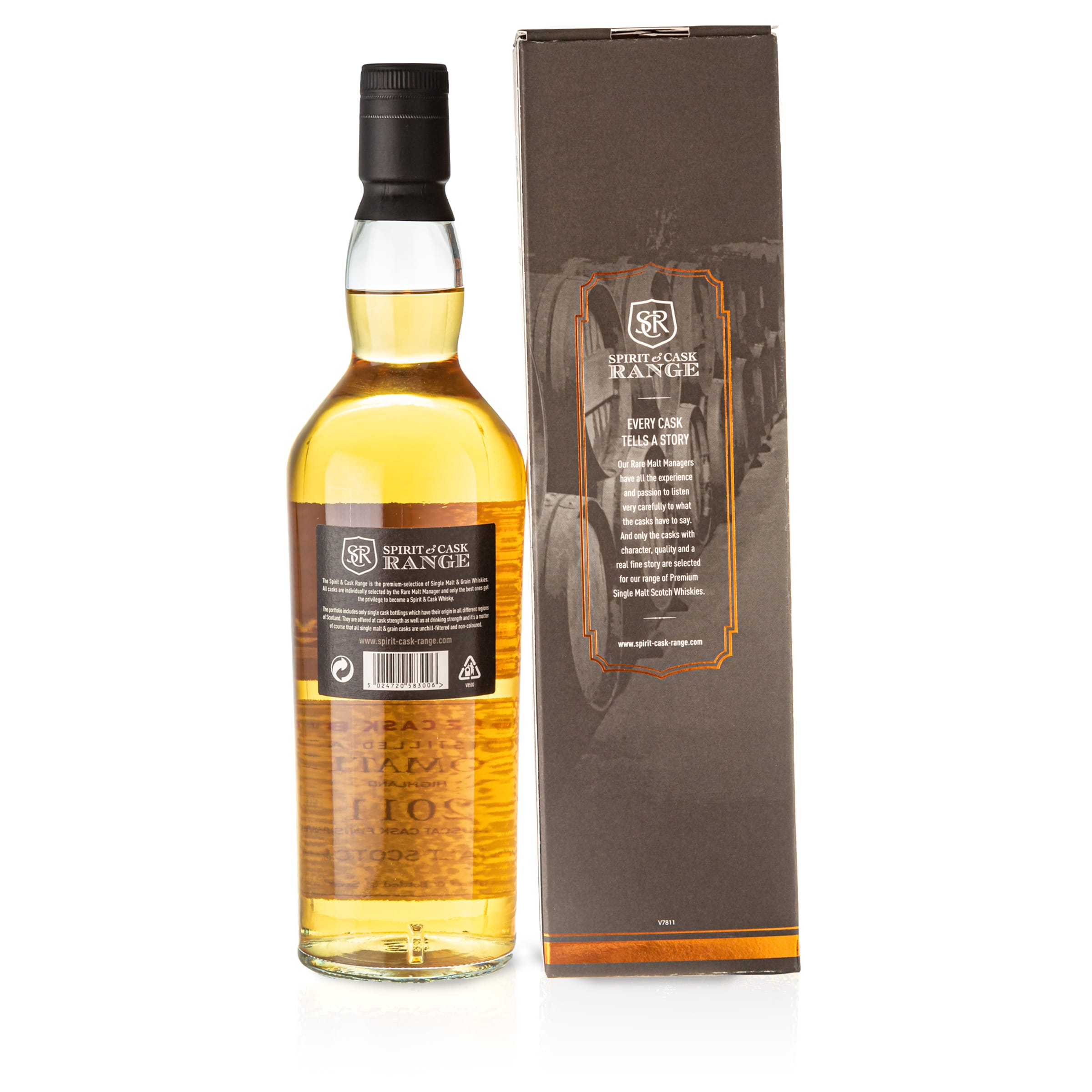 1 Flasche S&C Range Tomatin 2011/2020 54,5% Muscat Cask Finish #9413 0,7l Back