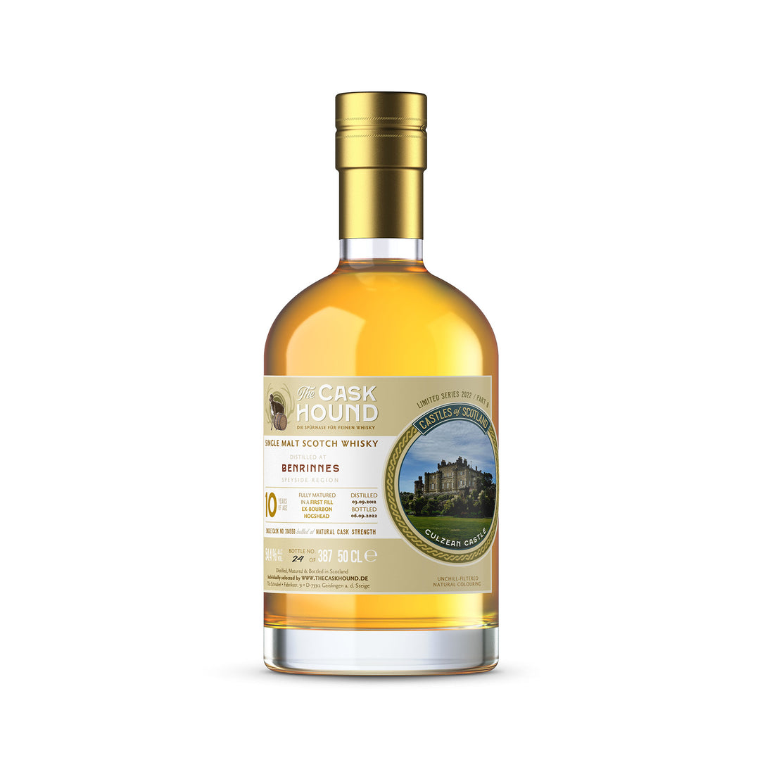 Benrinnes - 10 Jahre - The Caskhound - Vollreifung 1st Fill Bourbon HHD - 0,5l - 54,4%
