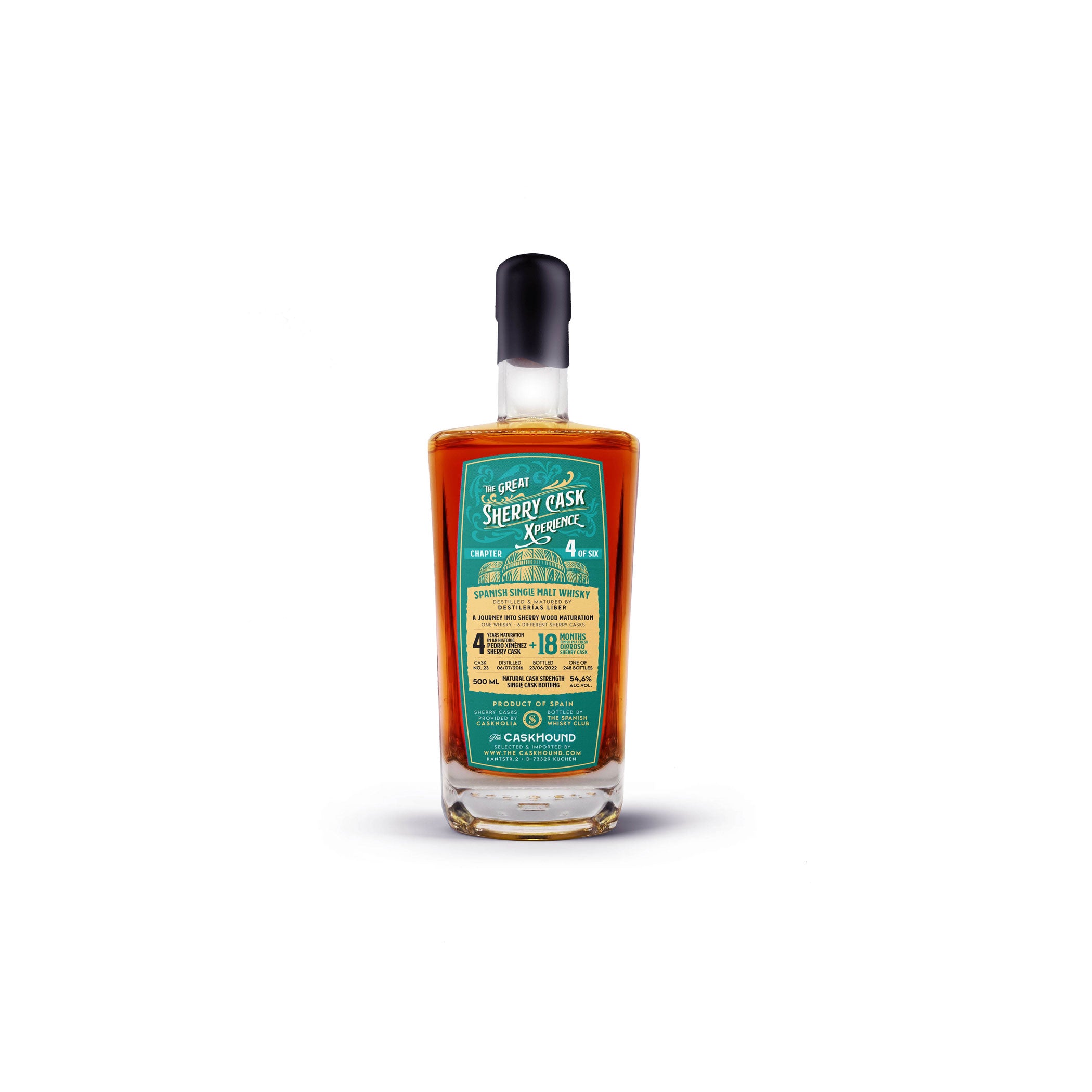 The Great Sherry Cask Xperience – Chapter 4 - Oloroso Quarter Cask - 5 Jahre alt- The Caskhound