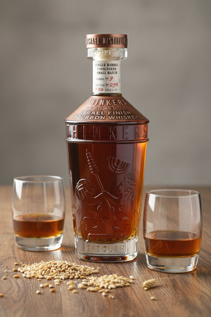 Thinkers Dew of B'Dolah Bourbon Whiskey - 700ml, 47% vol – Aromen von Vanille, Toffee & Schokolade