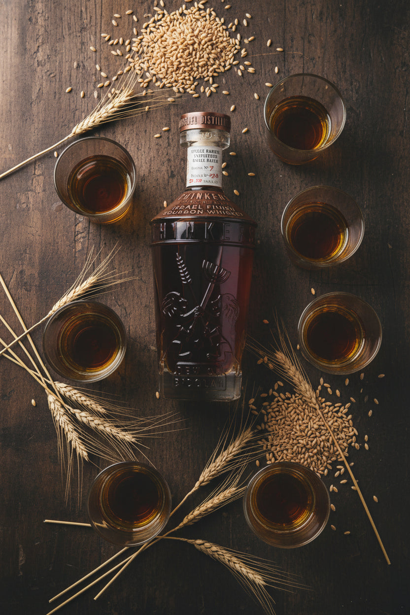 Thinkers Dew of B'Dolah Bourbon Whiskey - 700ml, 47% vol – Aromen von Vanille, Toffee & Schokolade