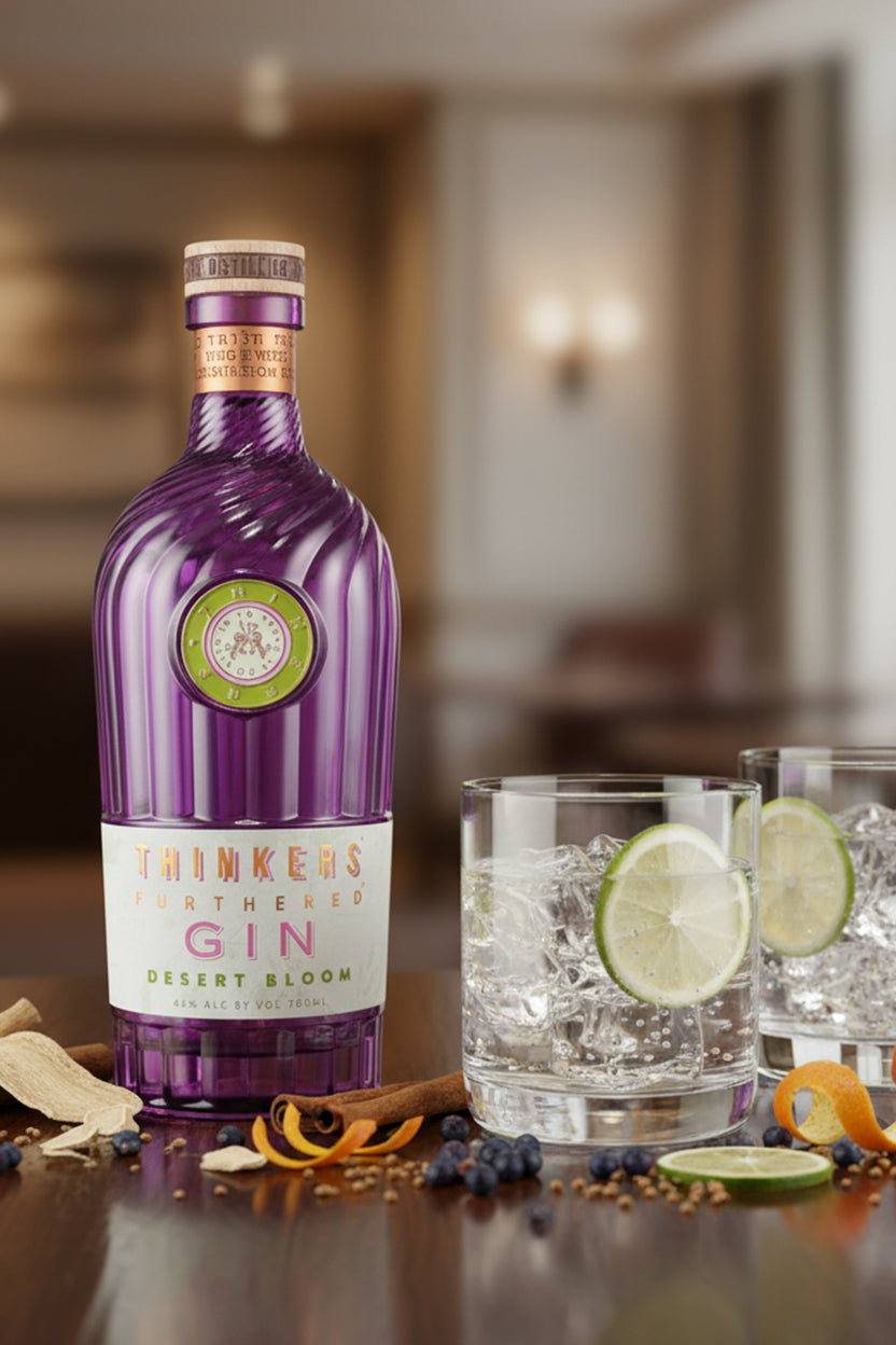 Thinkers Premium Desert Bloom Gin - 40% 0,7l