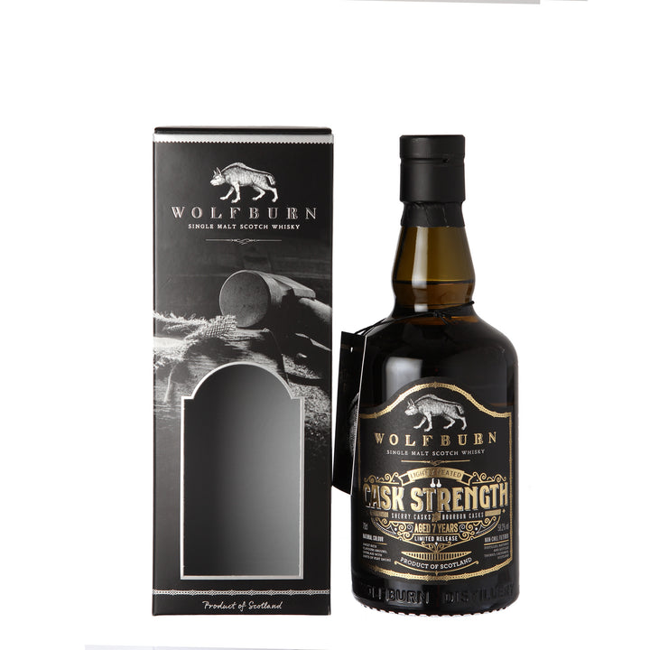 Wolfburn 7 Year Old Cask Strength Oloroso &amp; Bourbon Casks