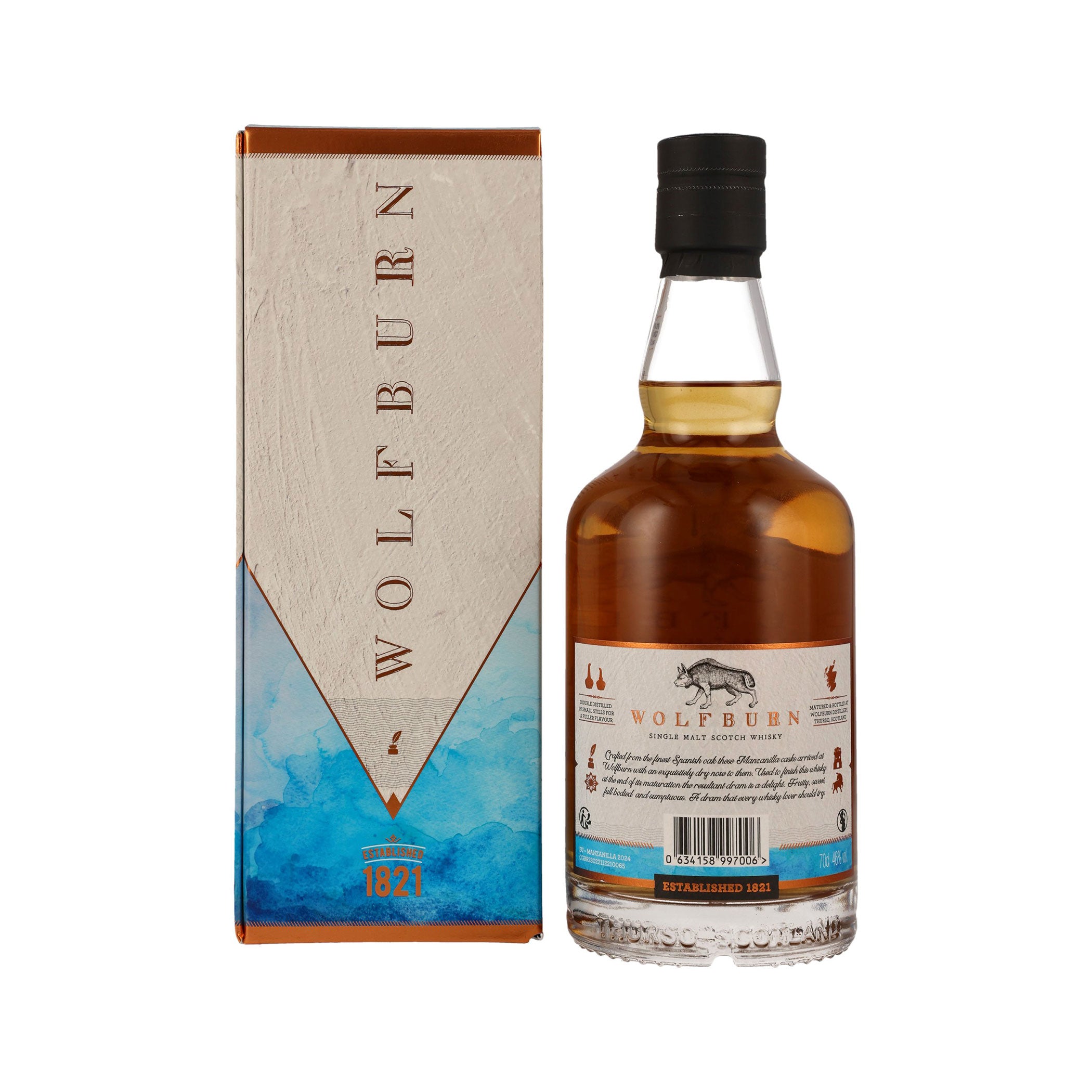 Wolfburn Manzanilla - Cask Finish Release - Single Malt Scotch Whisky