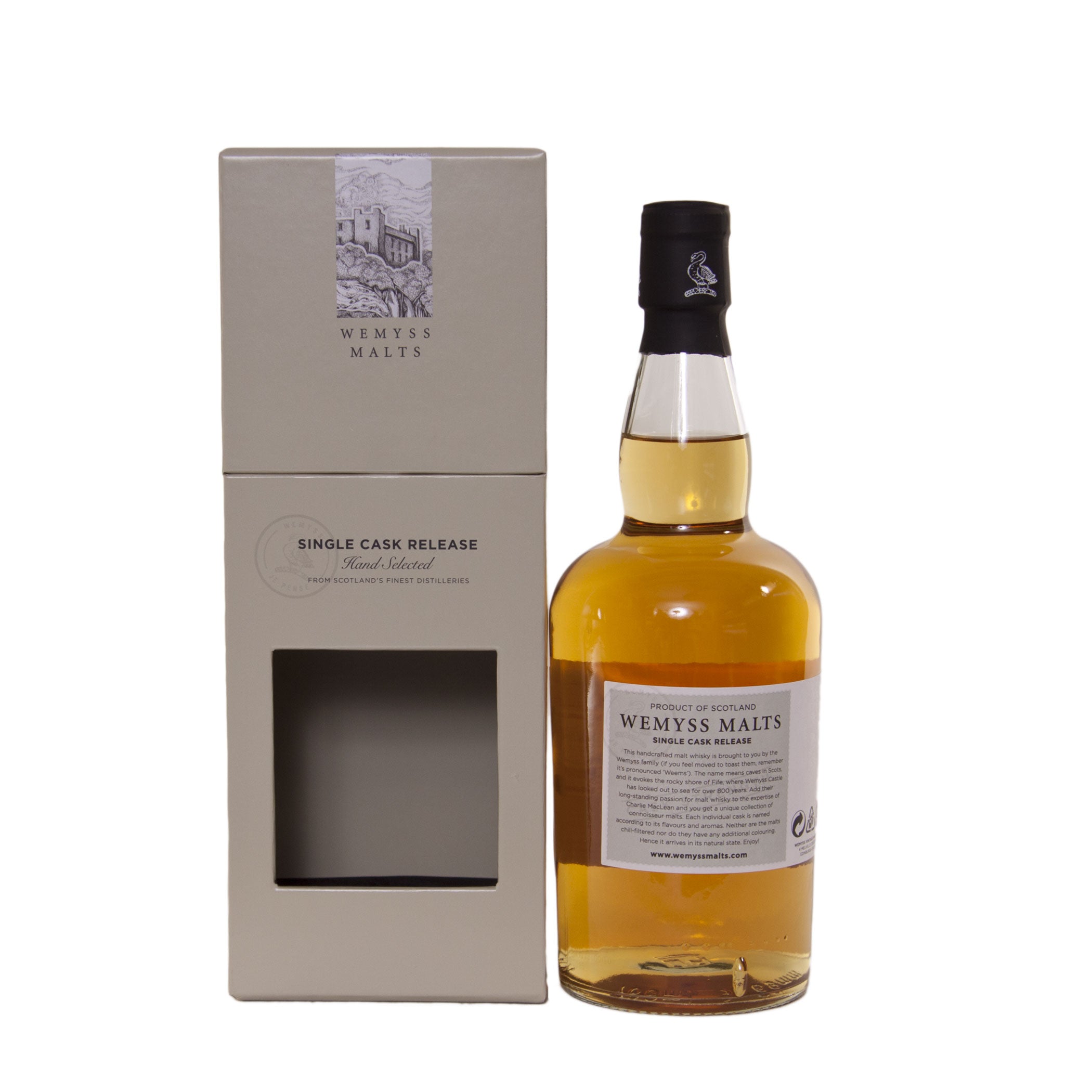 Wemyss, Bladnoch "Coconut Raspberry Snowball", 1990, 29 Jahre, 46 %
