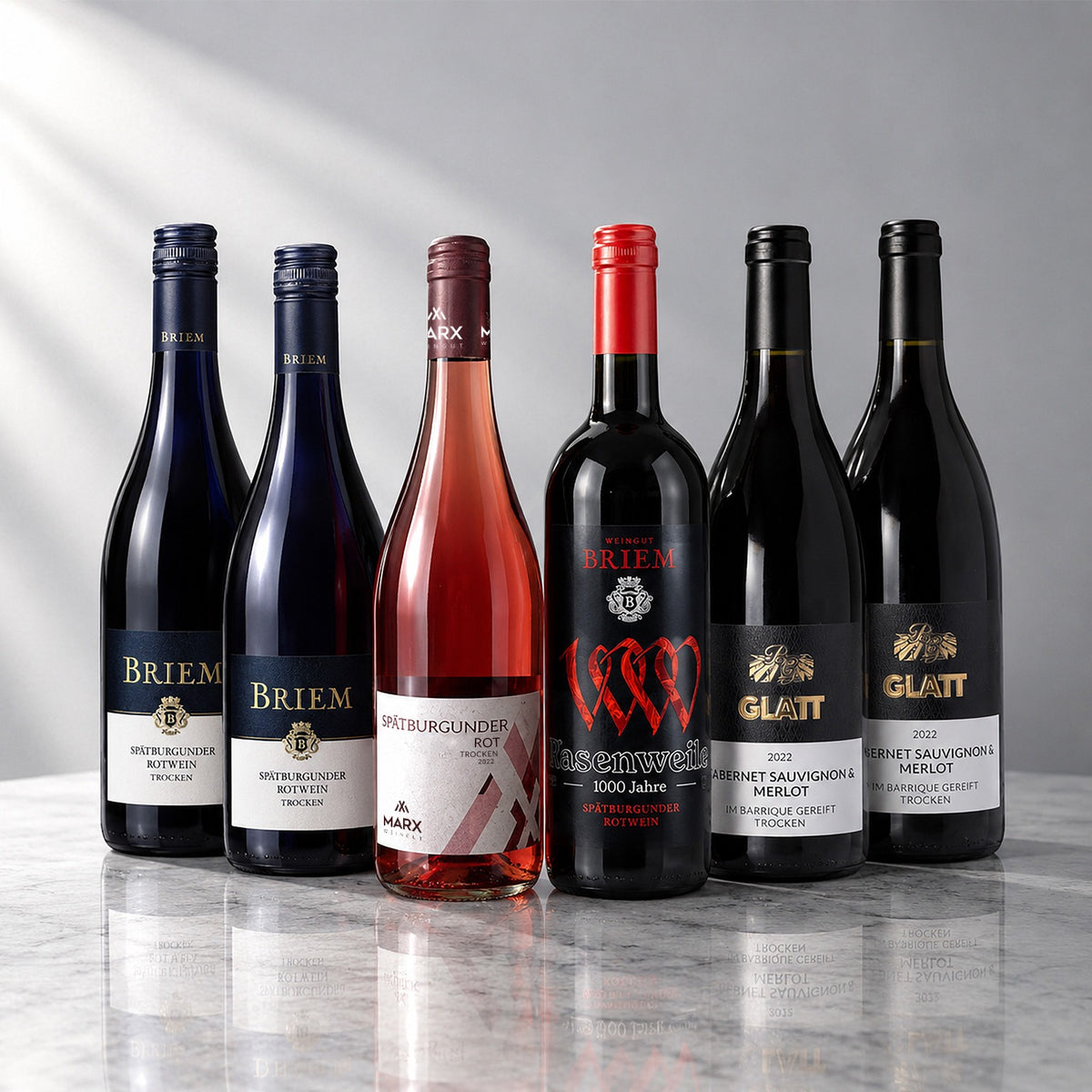 Winzertrio Rot