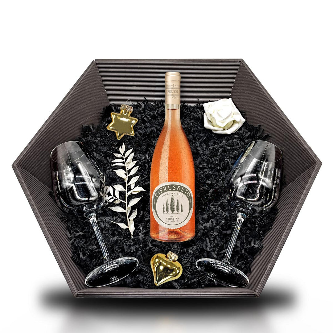 2020 Marchesi Antinori Santa Cristina 'Cipressetto' Rosato Toscana IGT - Italy 0,75L 11,5 Vol Giftbasket