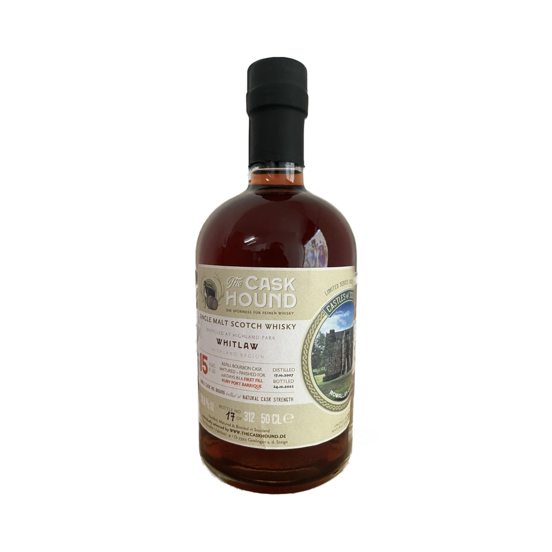 Whitlaw - 2007 - 15 years old - 1st Fill Ruby Port Finish - The Caskhound