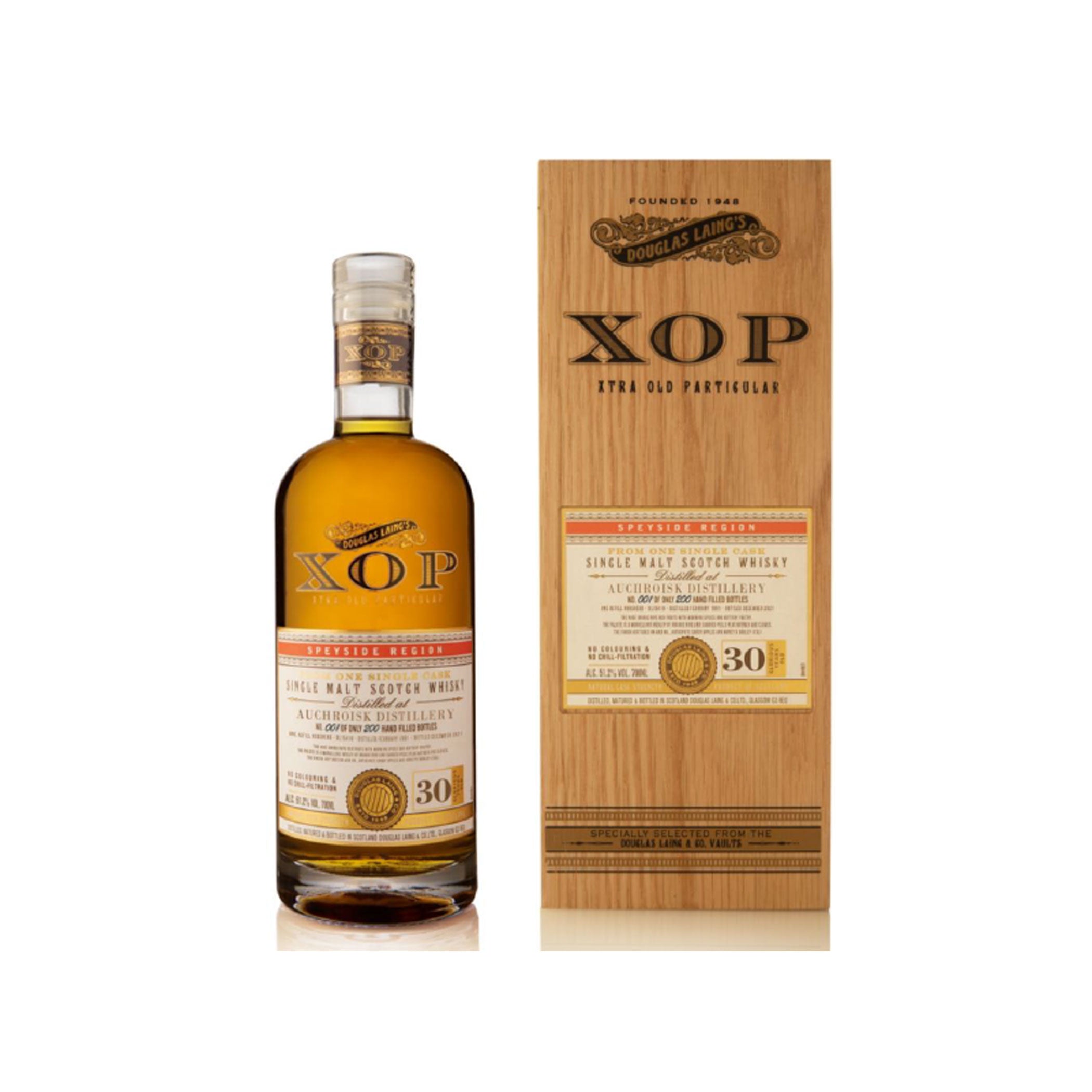 Auchroisk 30 Jahre Xtra Old Particular Single Cask 1991/2021 - Douglas Laing