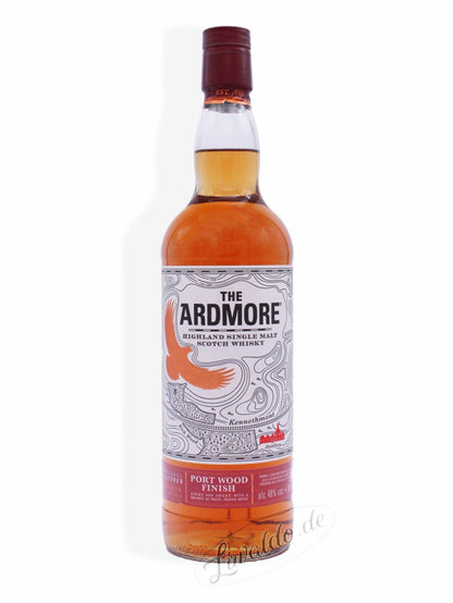 Ardmore Port Wood Finish Highland Single Malt Scotch Whisky 12 Jahre 46% 0,7 l - Liwaldo
