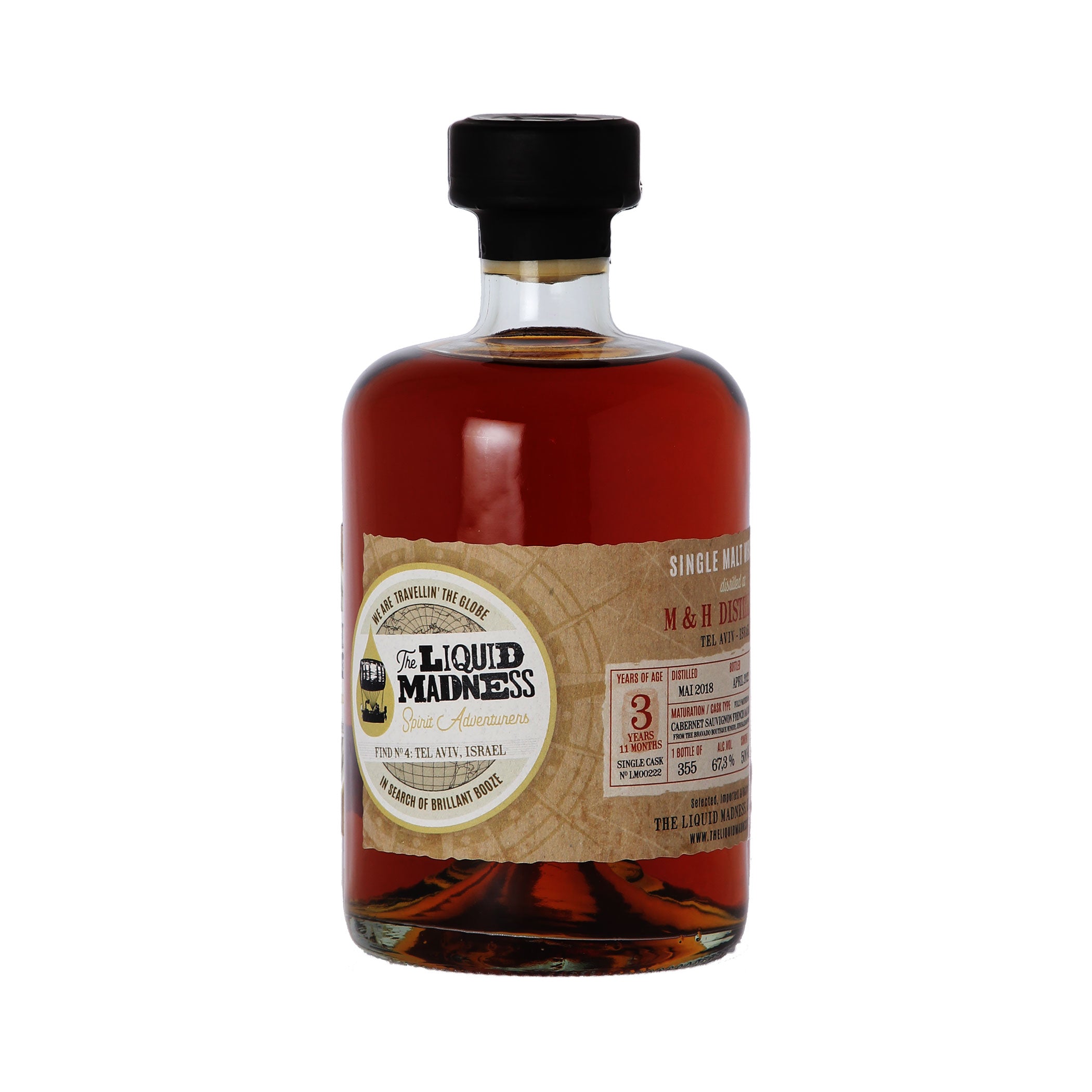 The Liquid Madness - Find 4 - M&H Distillery - 67,3%Vol - Cabernet Sauvignon French Oak