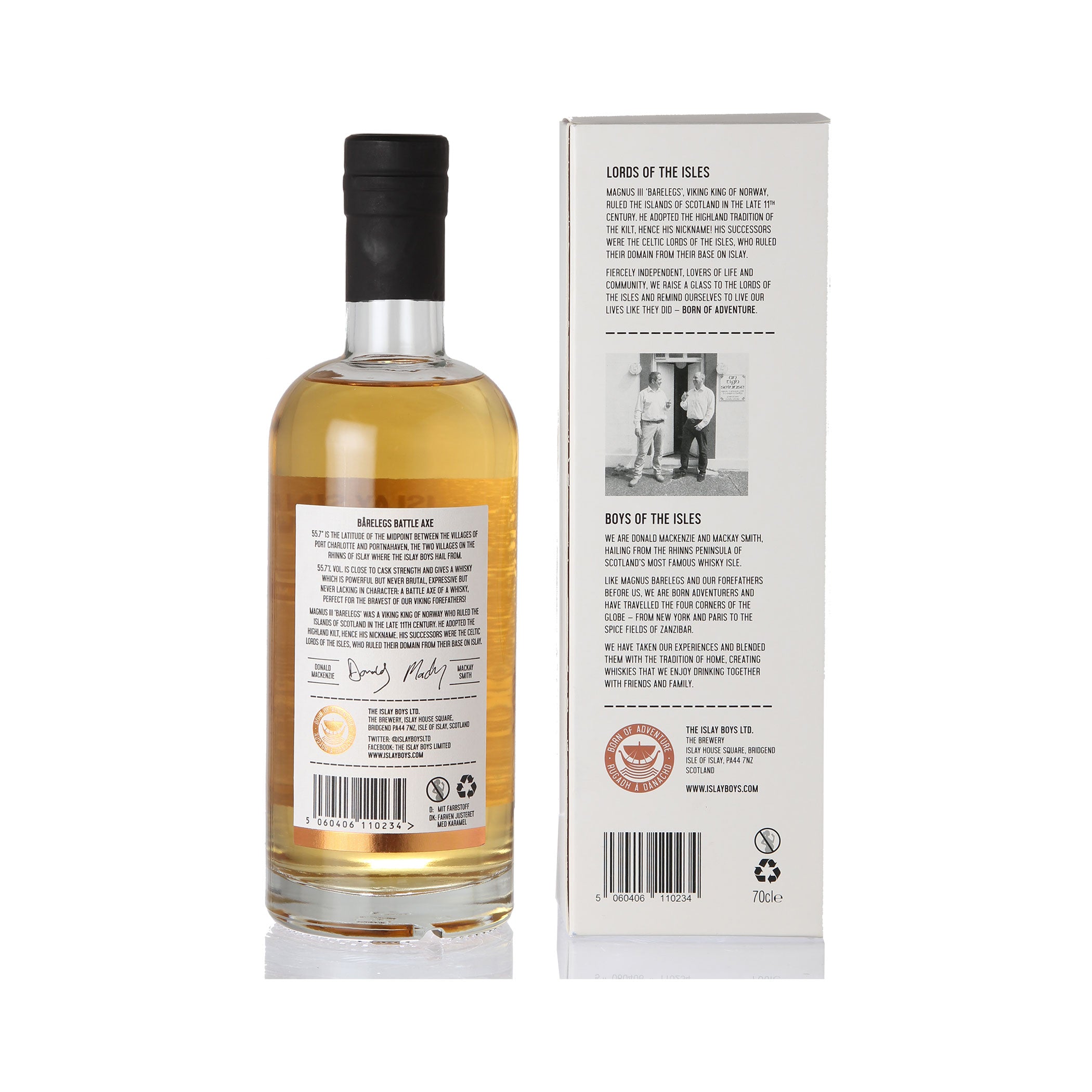 BARELEGS - Battle Axe - Islay Single Malt Scotch Whisky