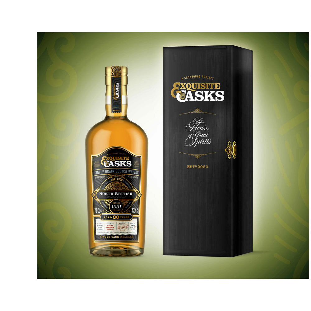 North British 1991 - 30 Jahre - Exquisite Cask - Single Grain Scotch Whisky - The Caskhound
