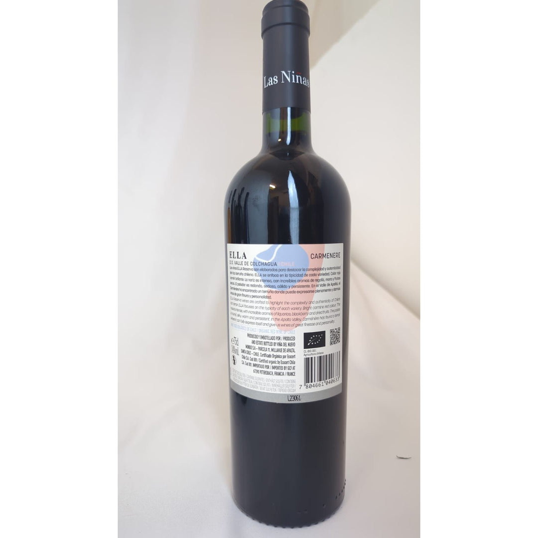 Feinste-Weine Las Niñas ELLA Organic Taster Pack – Red and White Wines from Chile (6x0.75l)