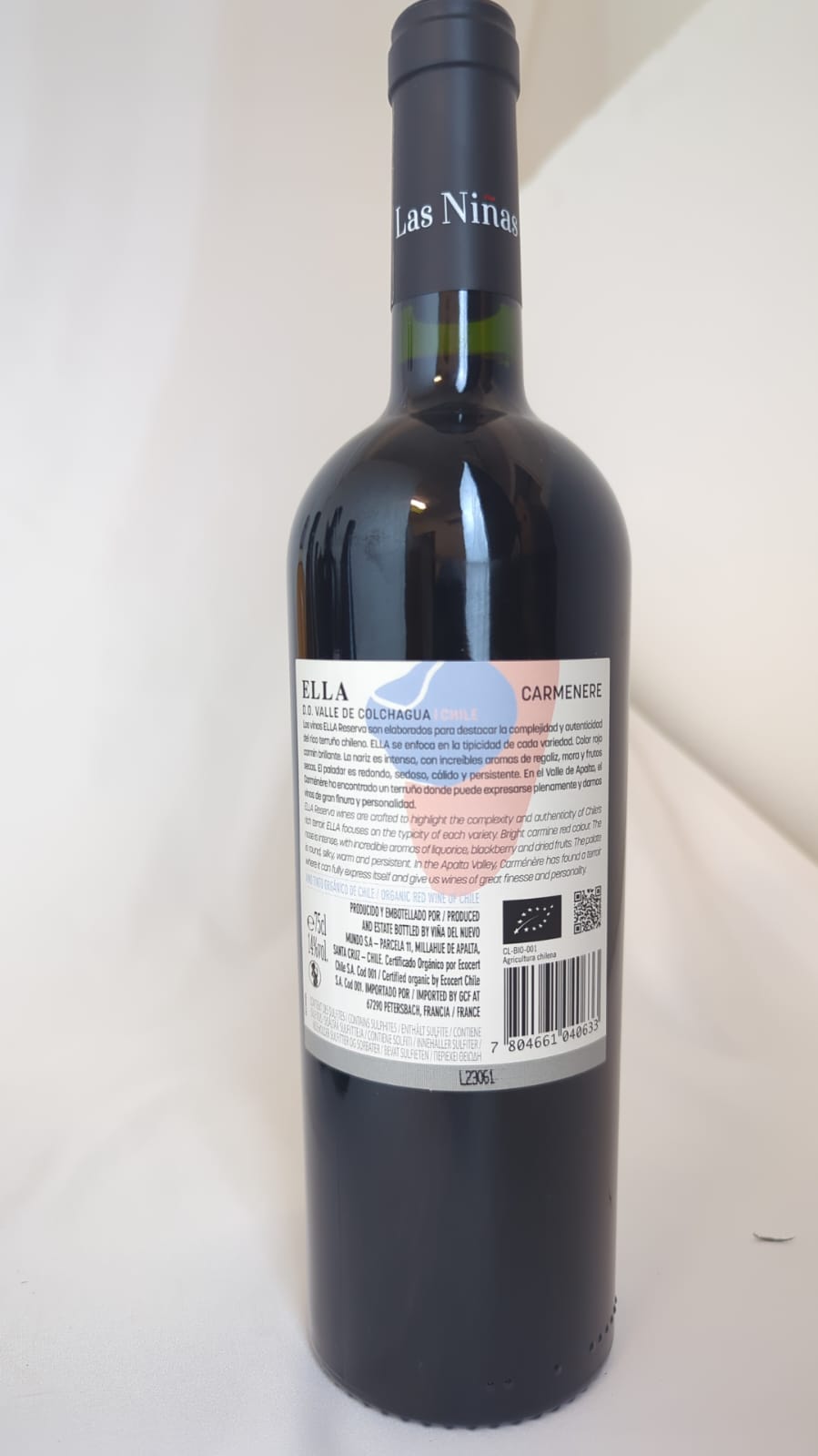 Feinste-Weine Las Niñas ELLA Bio-Probierpaket – Rot- und Weißweine aus Chile (6x0,75l)