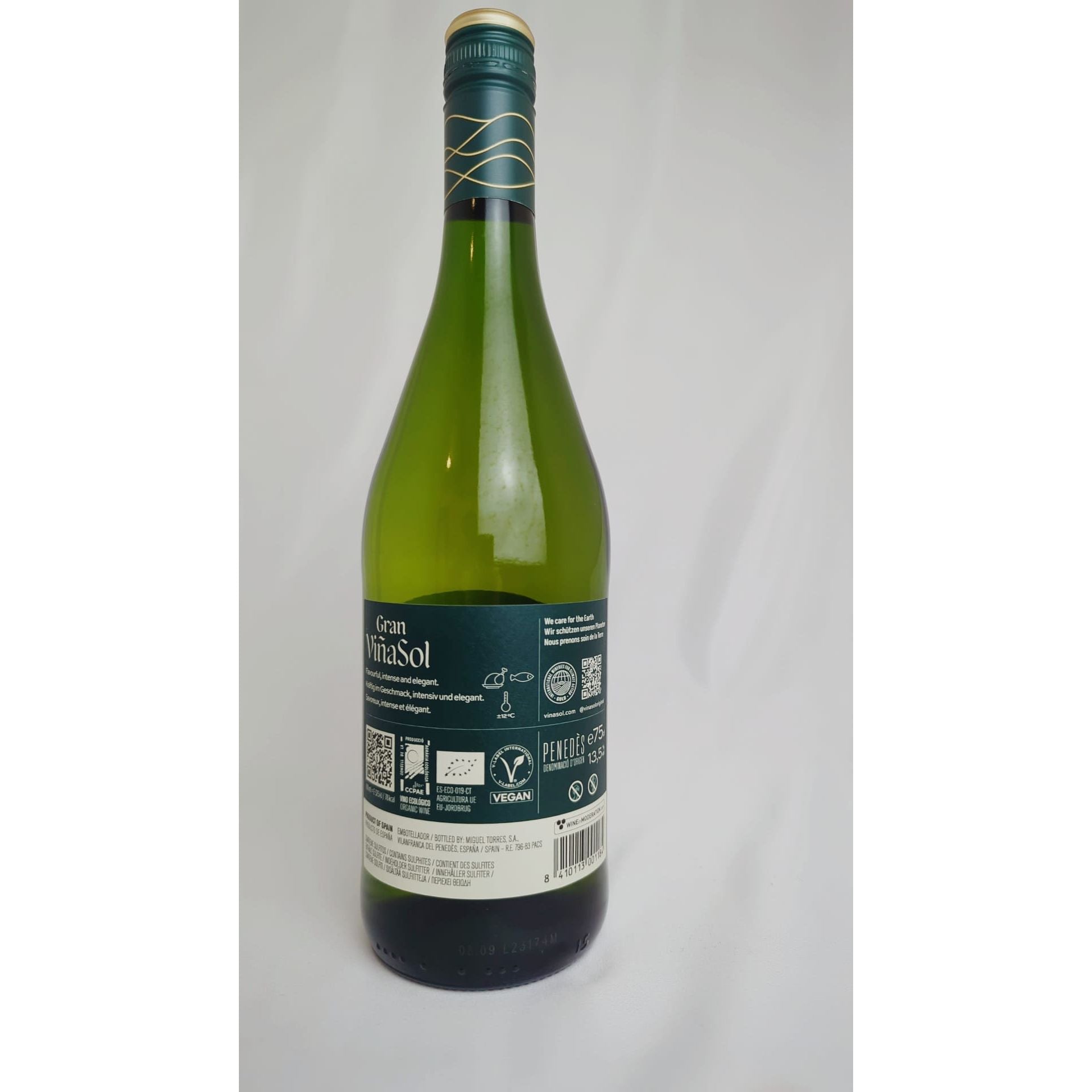 Gran Vina Sol - Miguel Torres - Weißwein - Spanien - Katalonien, Penedes - Bio