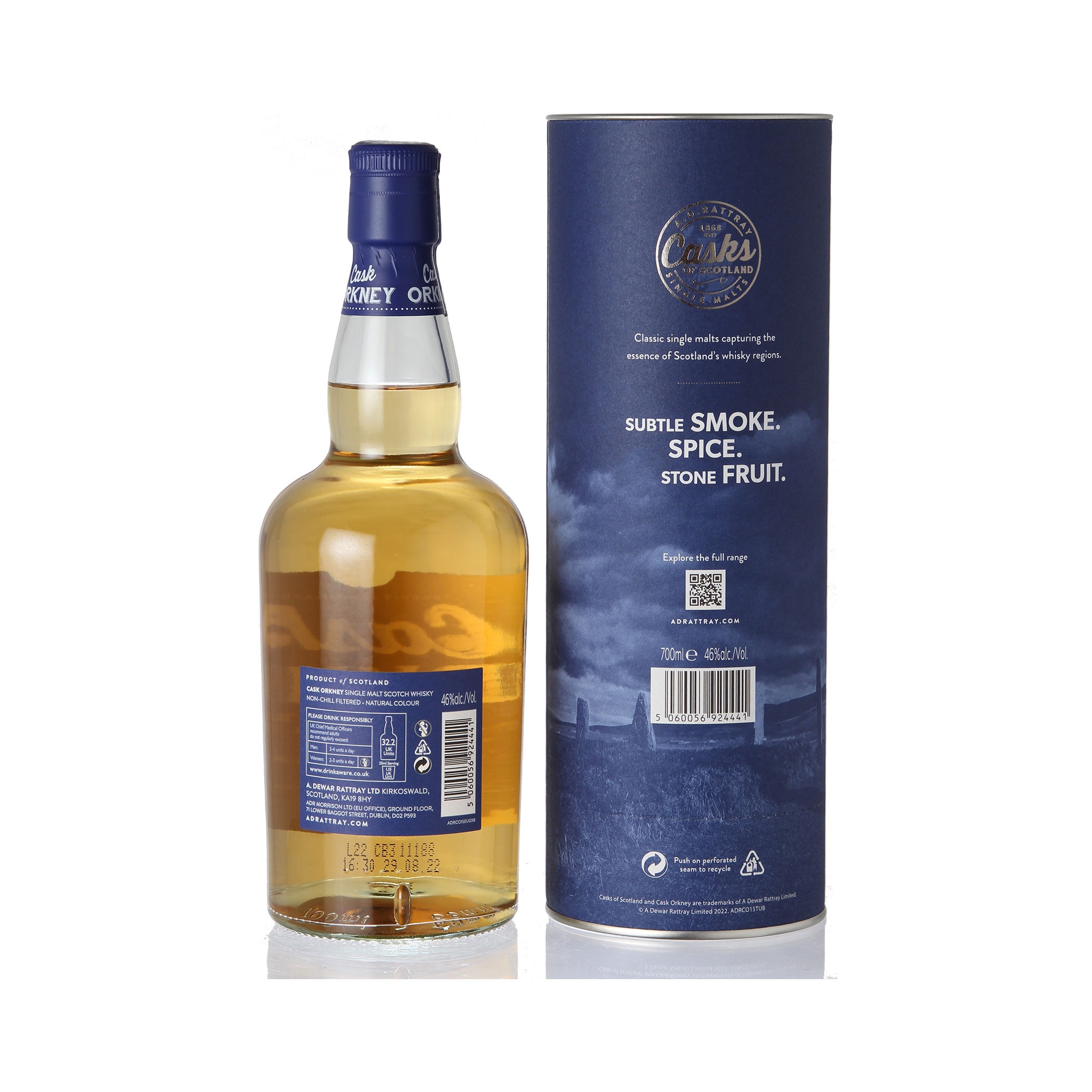 CASK ORKNEY 15 Jahre - Orkney Single Malt Scotch Whisky