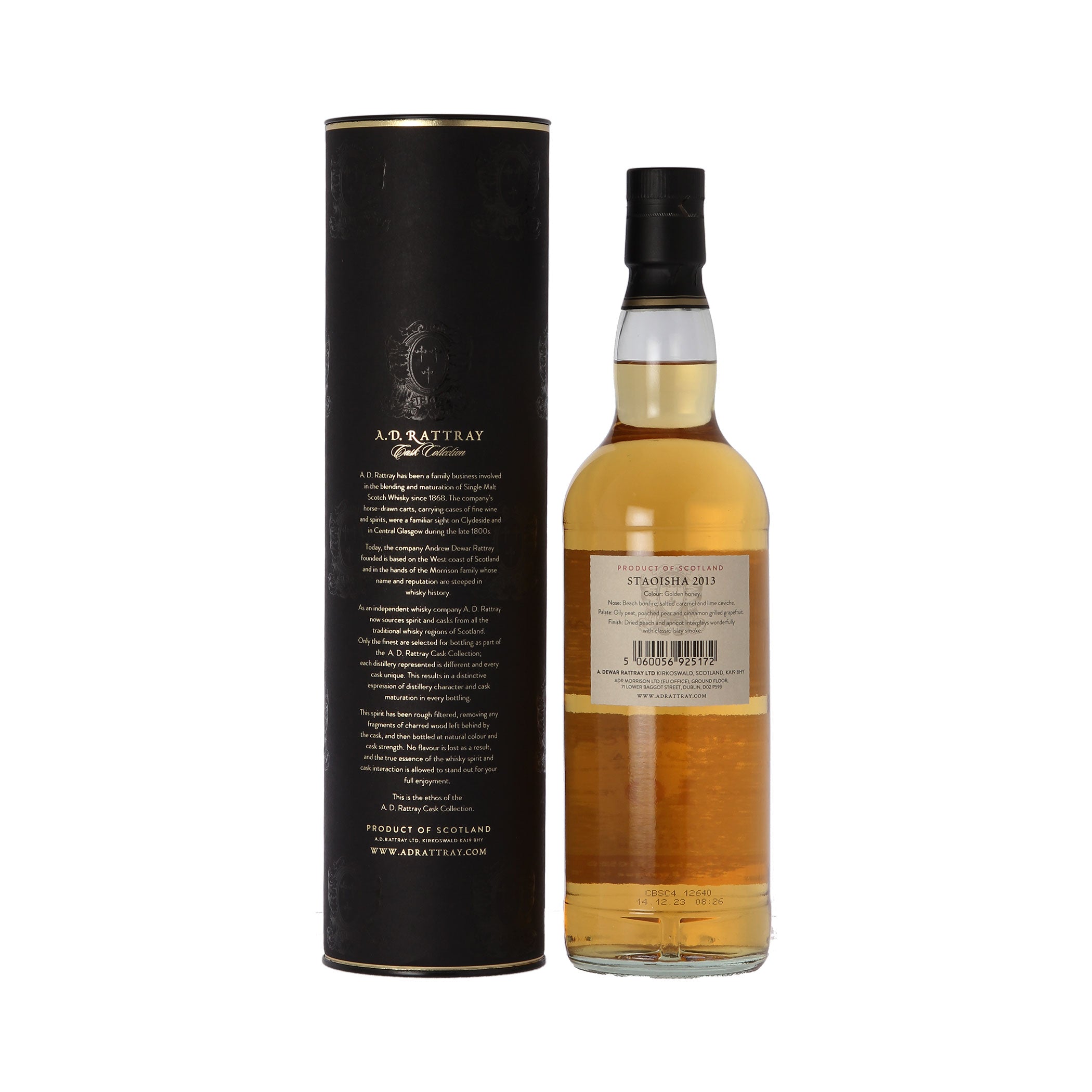 Staoisha 2013 - 10 Jahre - Tokaji Barrique Finish - A.D.Rattray