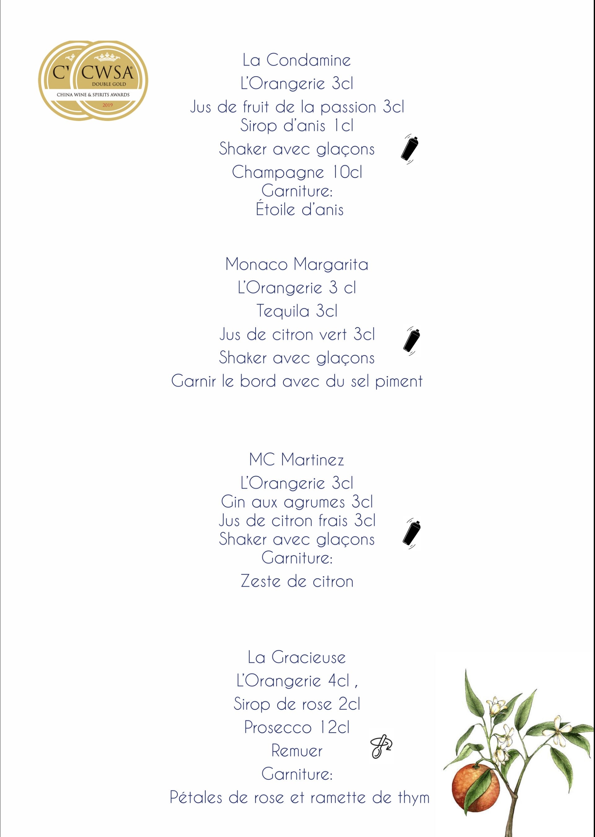 Monaco Spritz Mix Set