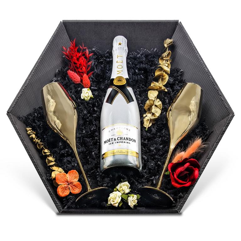 Moët & Chandon Ice Impérial Champagner 0,75L 12% Giftbasket